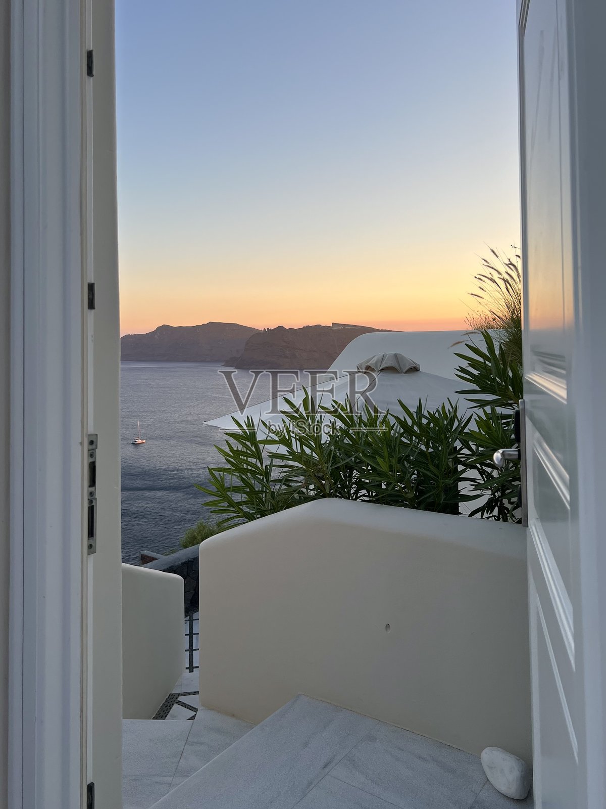 圣托里尼照片摄影图片