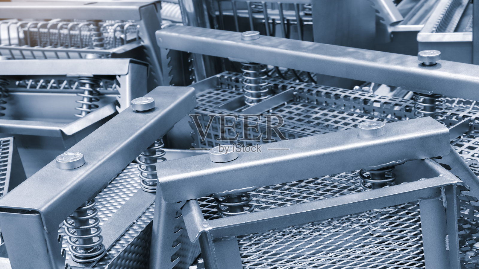 金属滤网，多种多样，如烹饪食物概念背景照片摄影图片