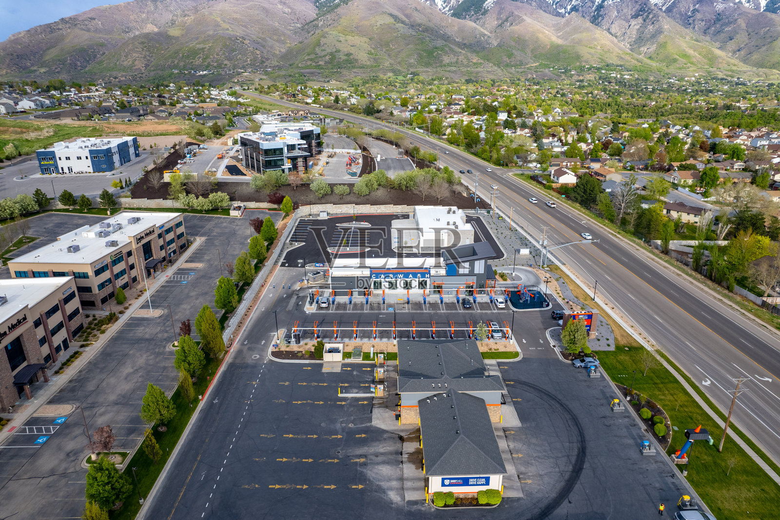 高清无人机图像照片摄影图片