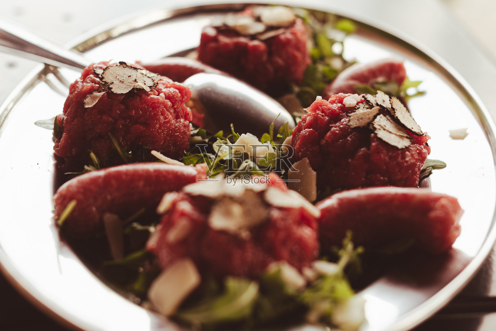 法索纳牛肉搅打器照片摄影图片