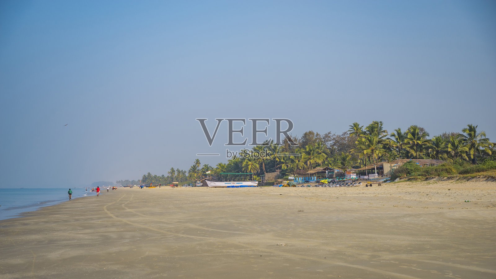 印度果阿邦的海滩照片摄影图片