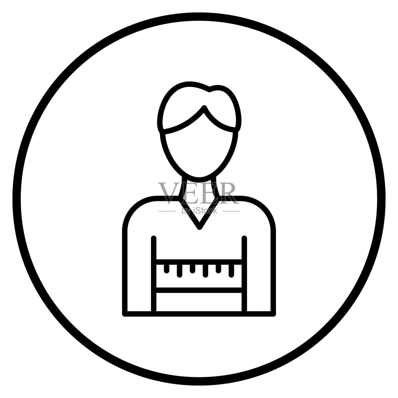 矢量设计身体质量指数图标风格插画图片素材