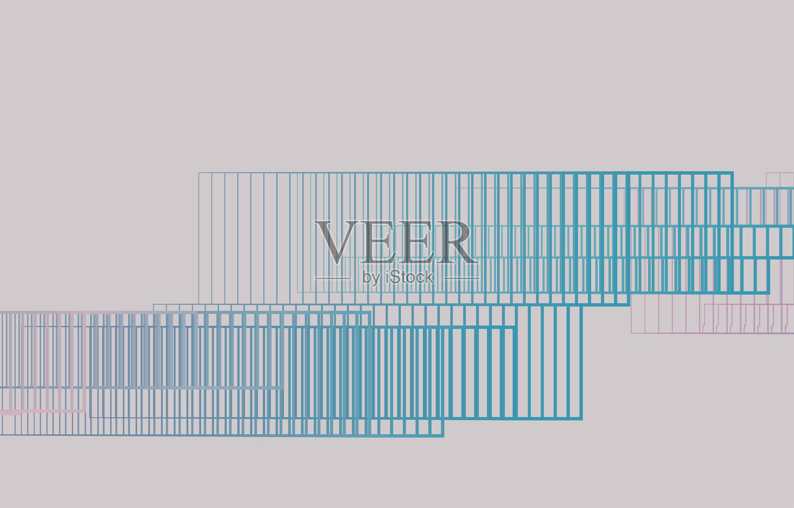 抽象渐变色线条图案设计材质背景插画图片素材