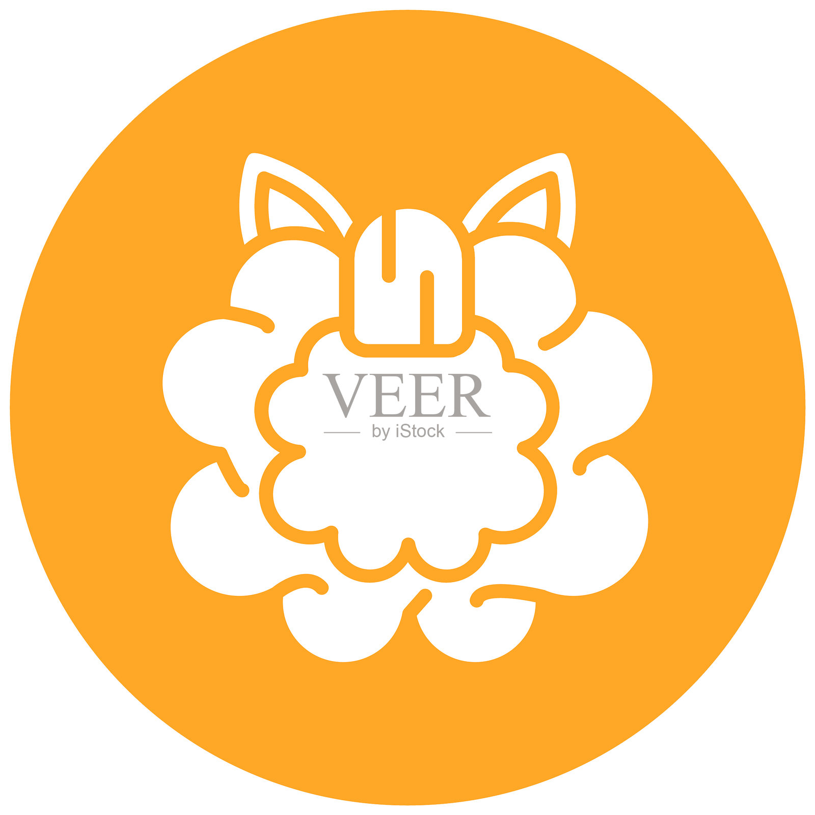 发圈矢量图标插画图片素材