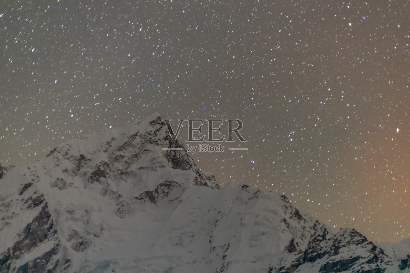 喜马拉雅山脉珠峰大本营的景观照片摄影图片