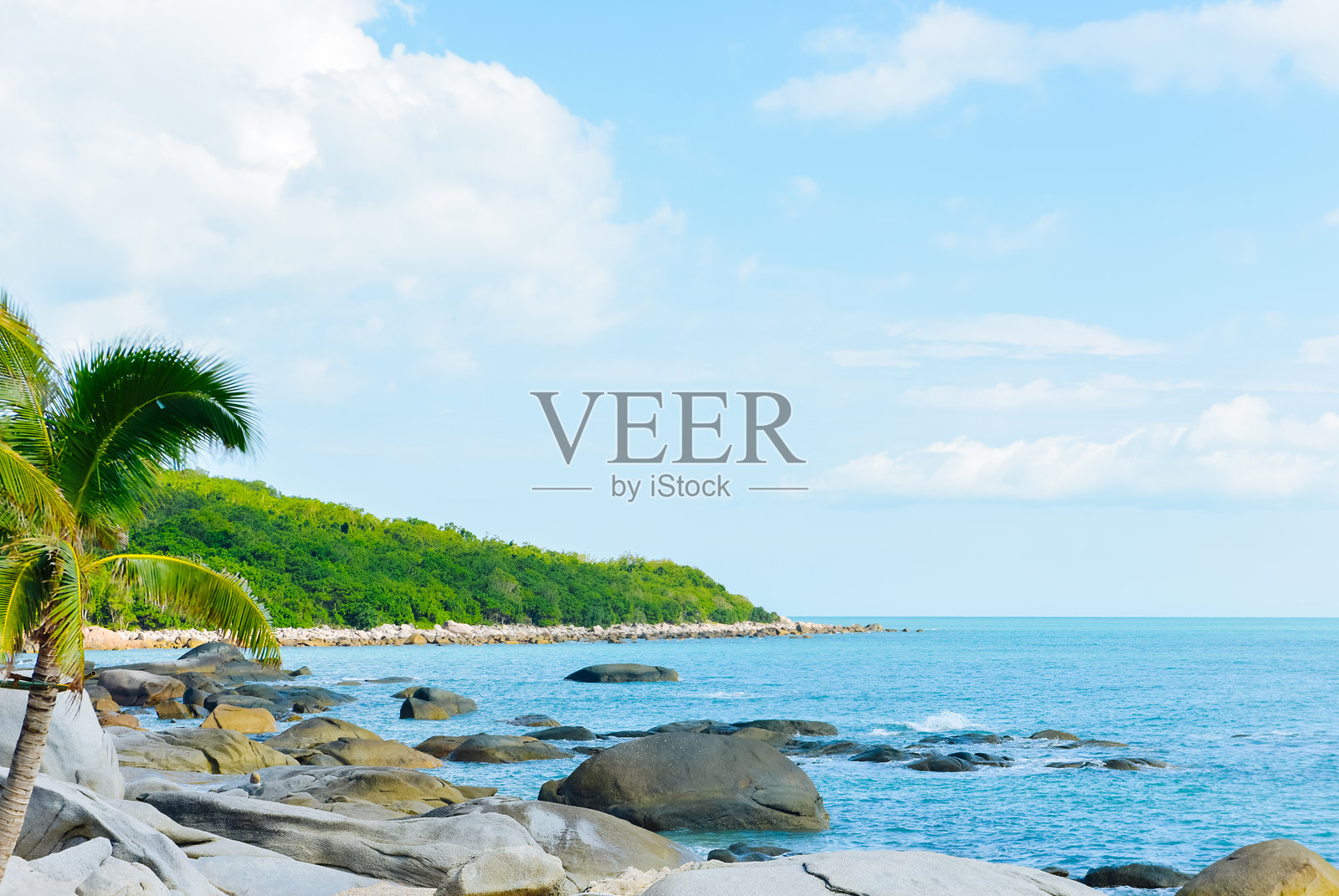 中国海南三亚市三亚东西岩（大小洞天）风景照片摄影图片