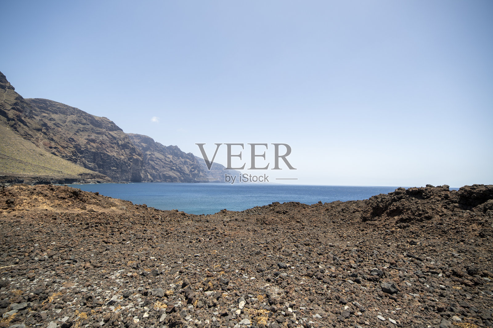 特诺角是特内里费岛（西班牙加那利群岛）的西北角。照片摄影图片