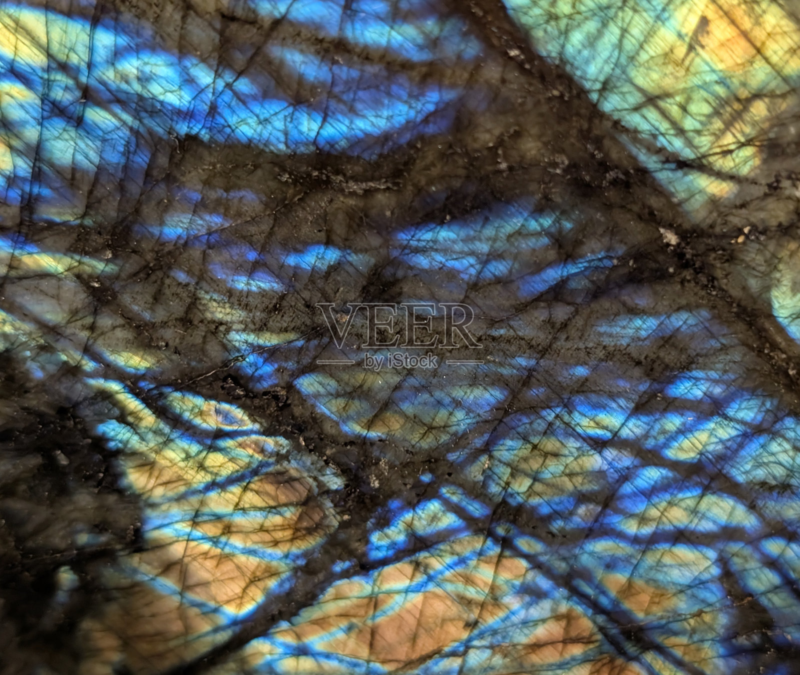 拉长石矿物纹理照片摄影图片