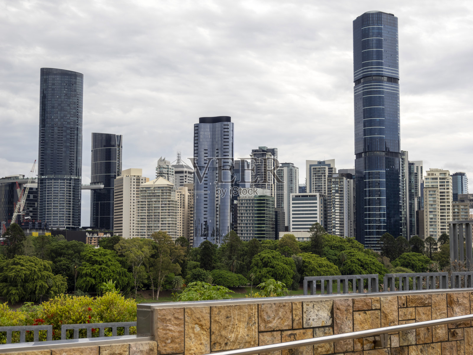 澳大利亚布里斯班中央商务区照片摄影图片