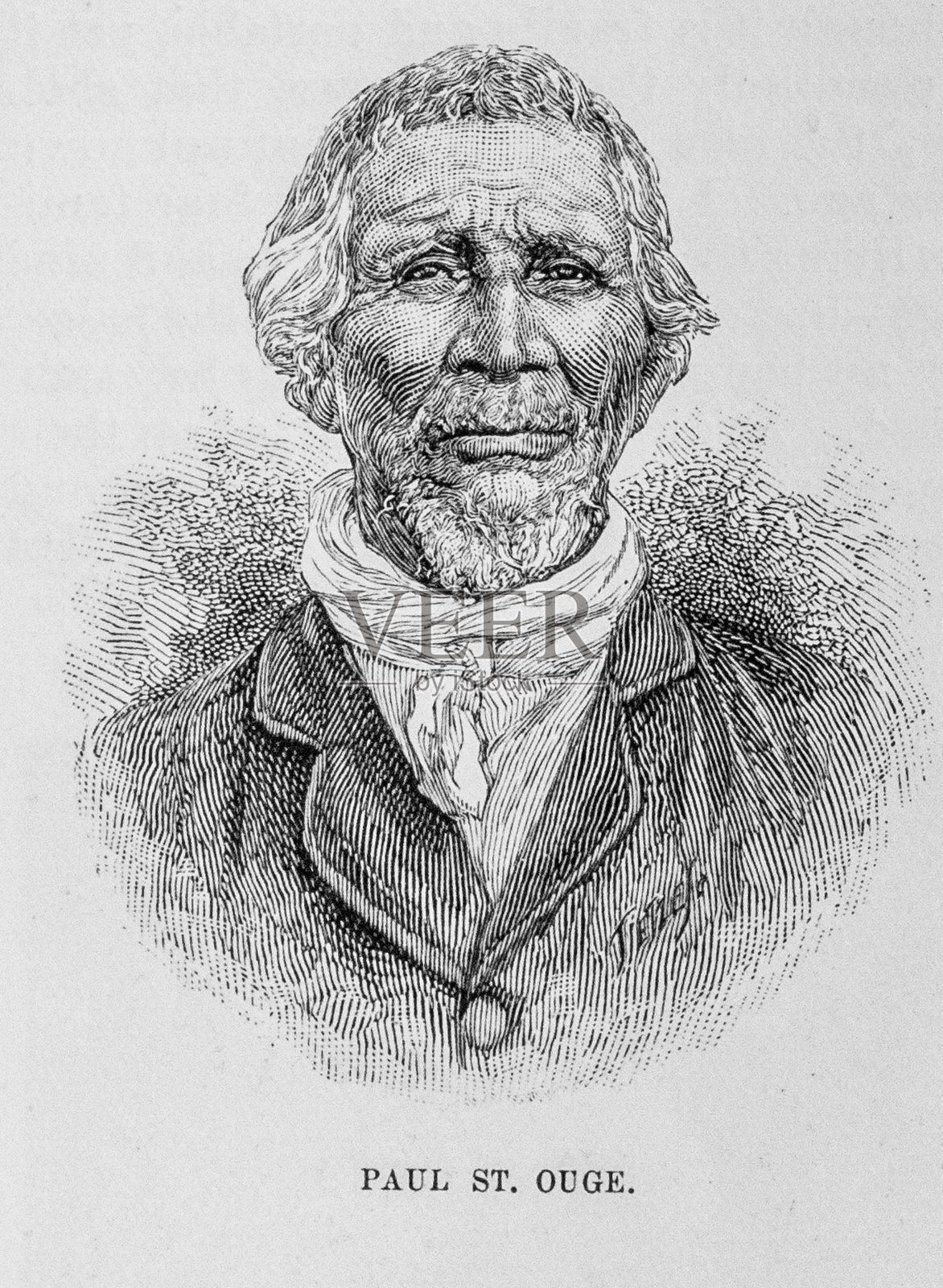 保罗·圣翁热插画图片素材