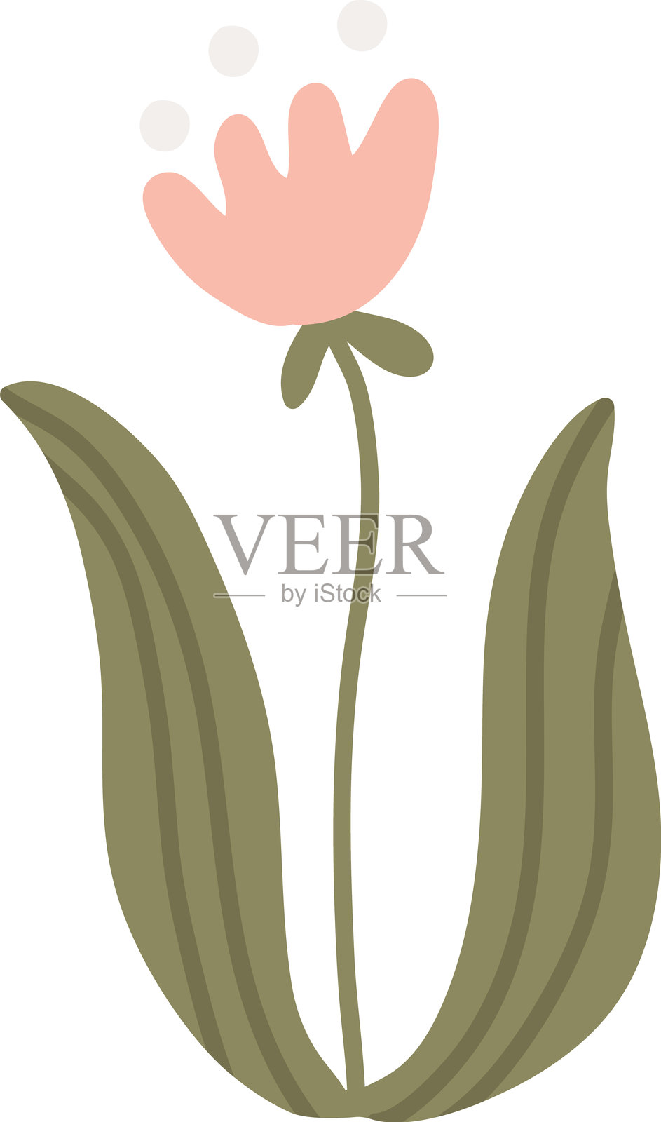 复古花卉背景元素_05插画图片素材