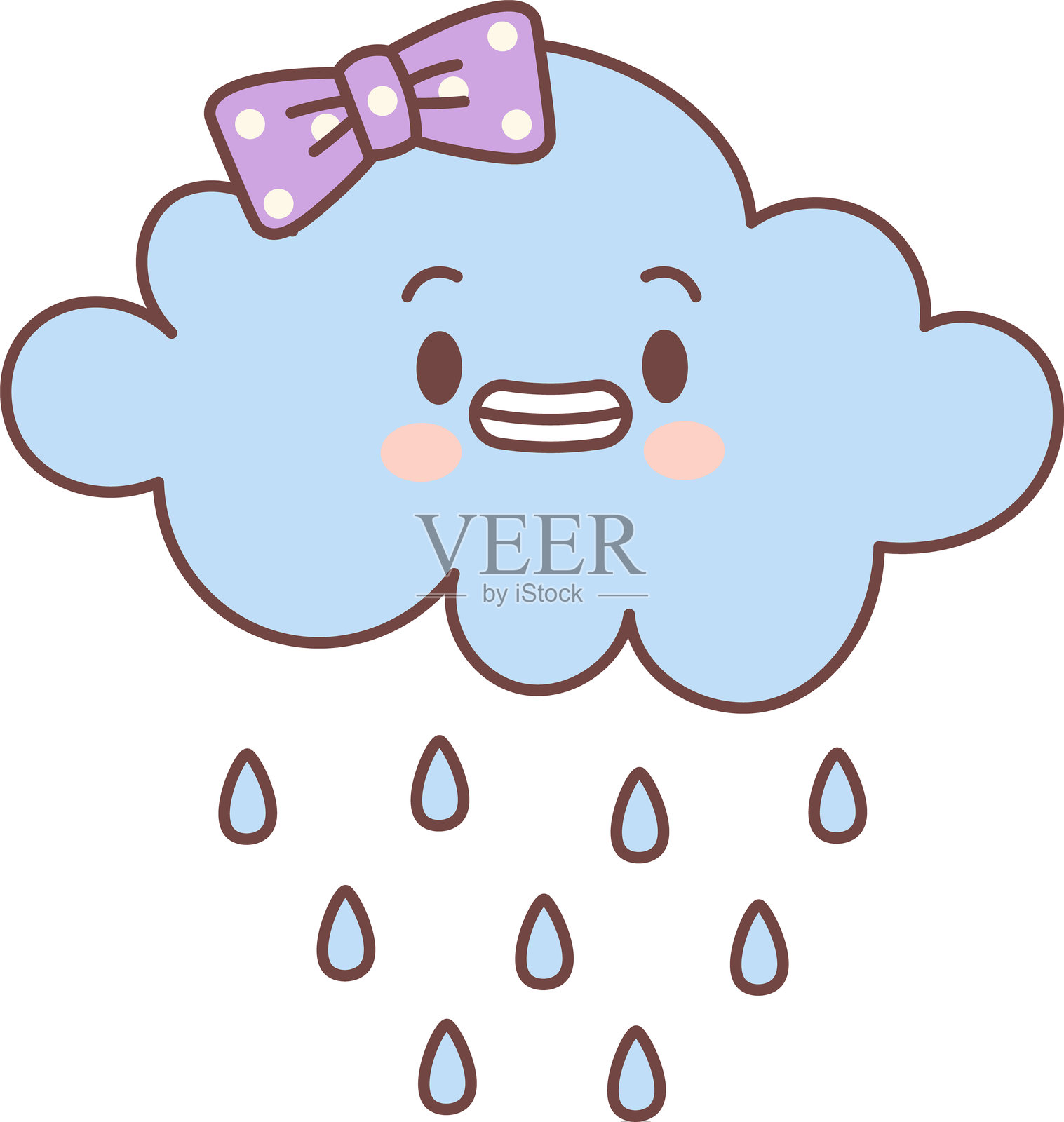 285个马卡龙色系的春天可爱有趣摇摆鹅插画元素插画图片素材