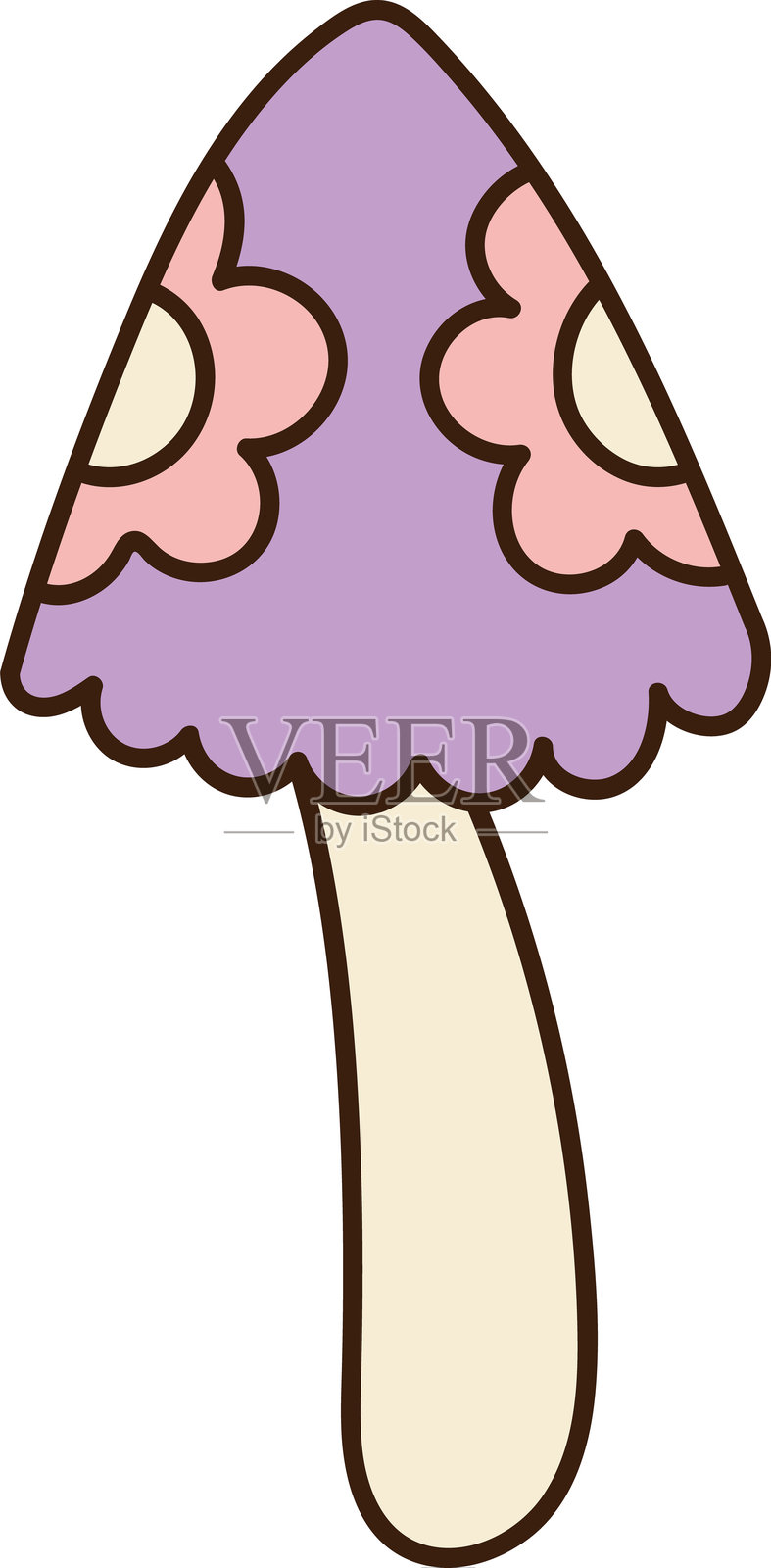 花卉元素套装插画图片素材