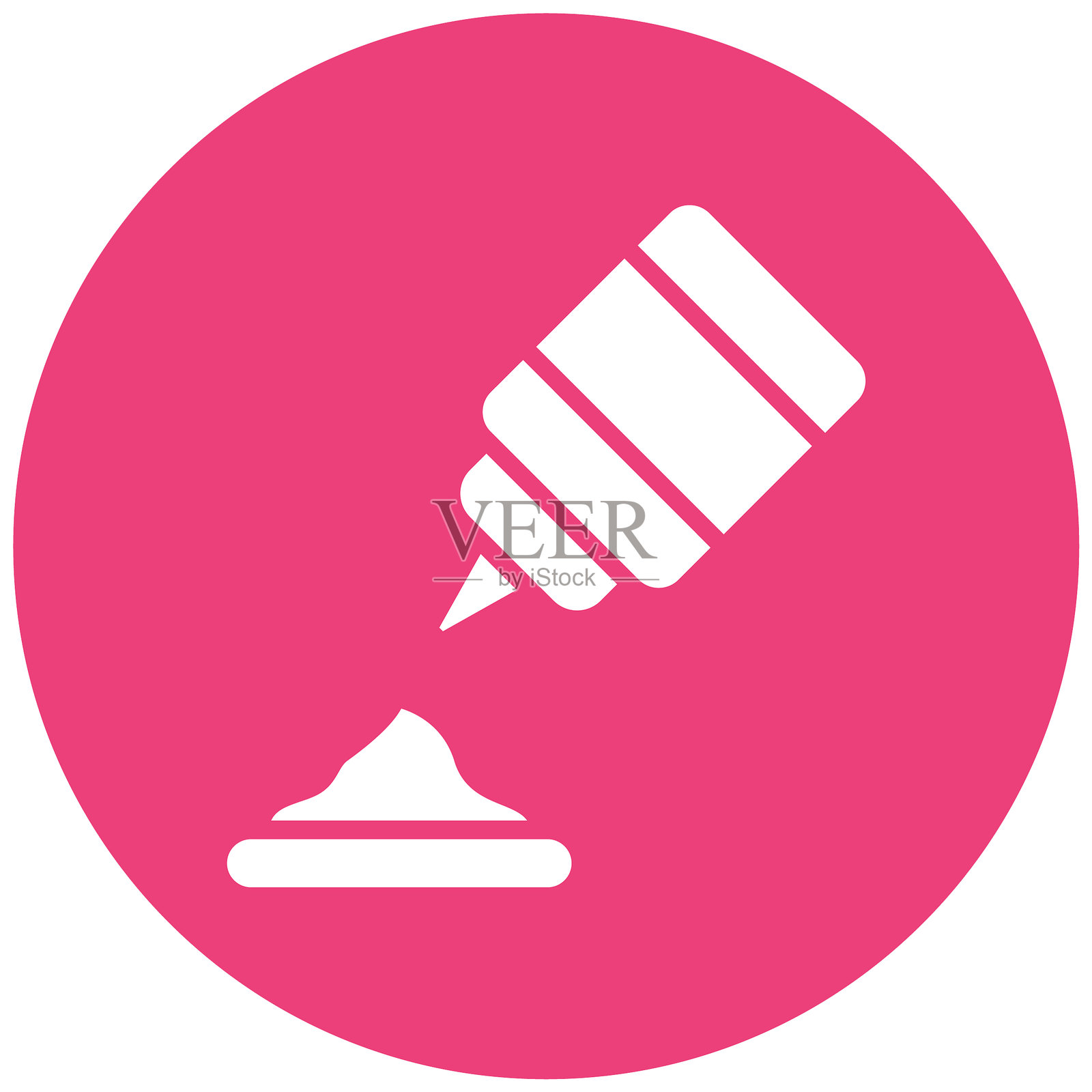 焦糖酱矢量图标插画图片素材