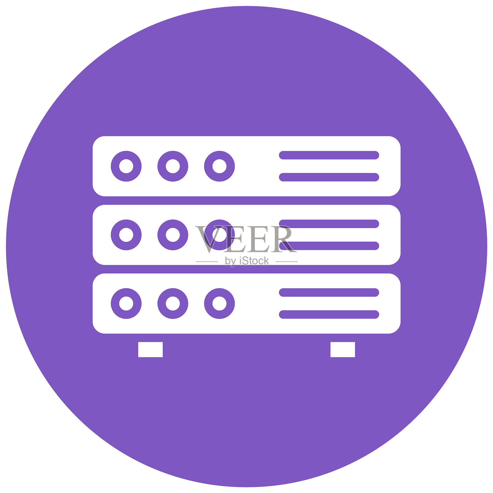 存储设备矢量图标插画图片素材