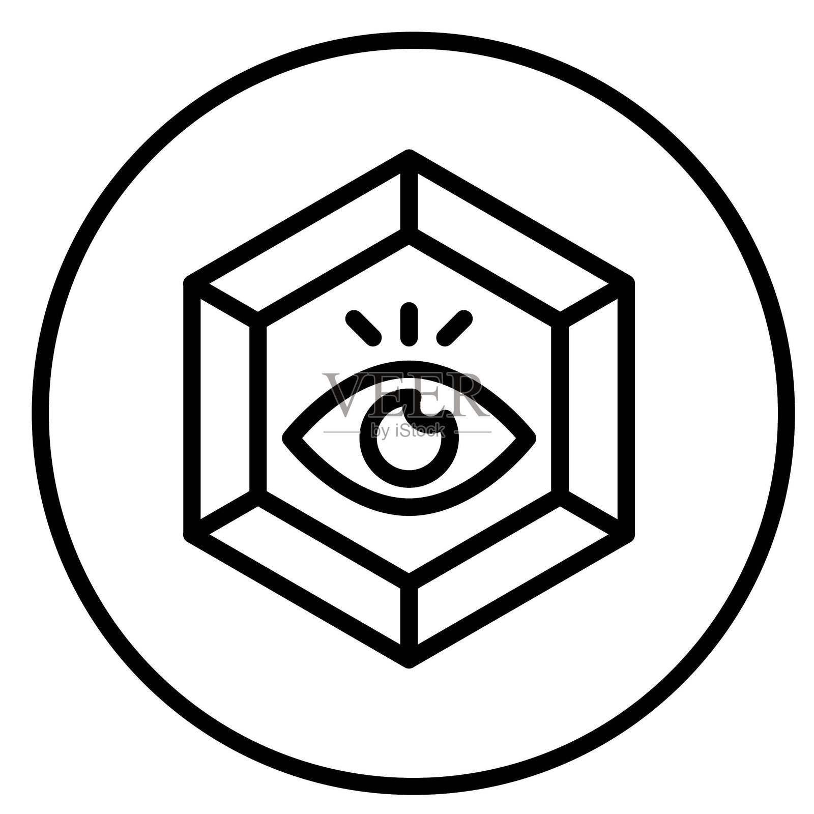 矢量设计 魔法宝石 矢量设计 图标风格插画图片素材