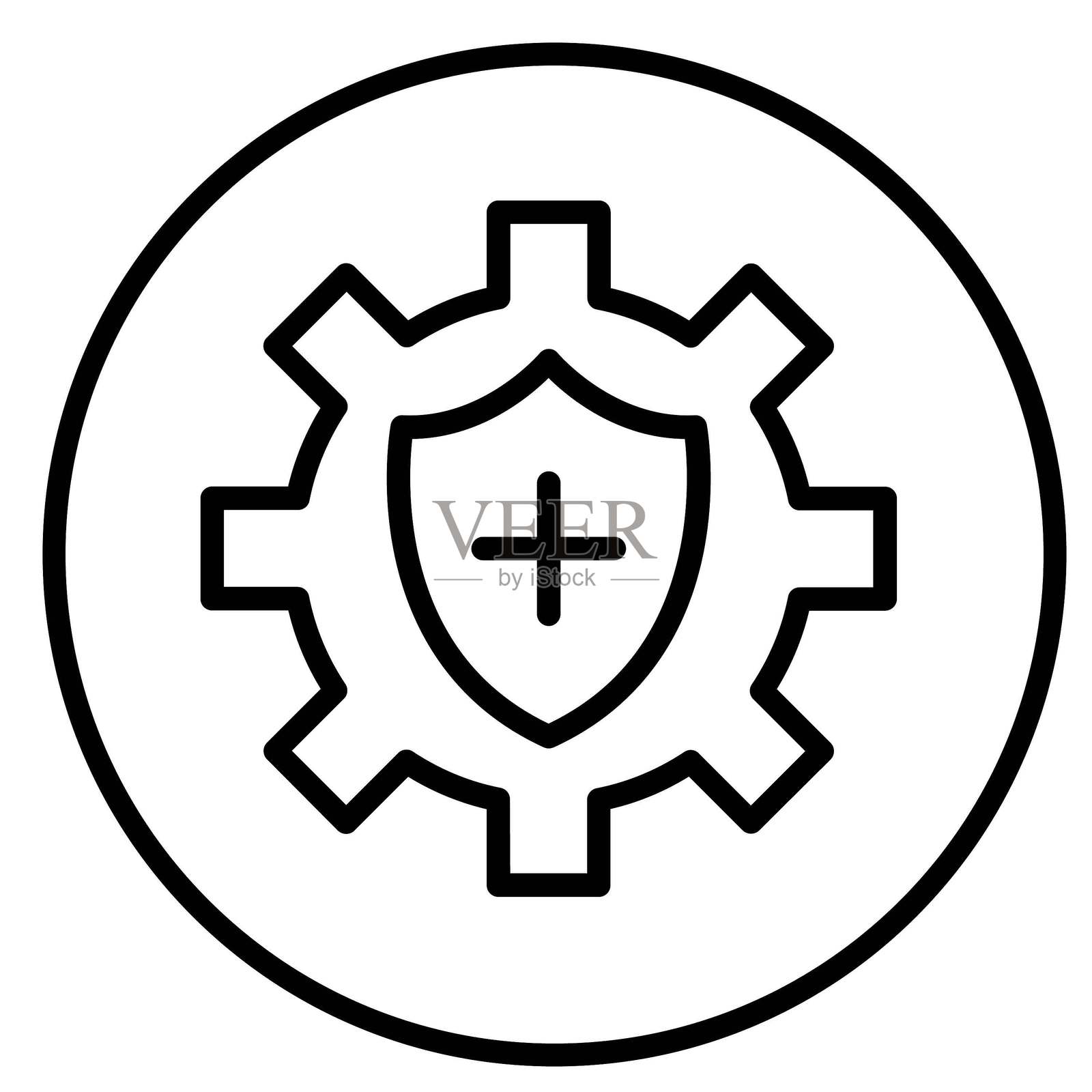 矢量设计 安全第一 矢量设计 图标风格插画图片素材