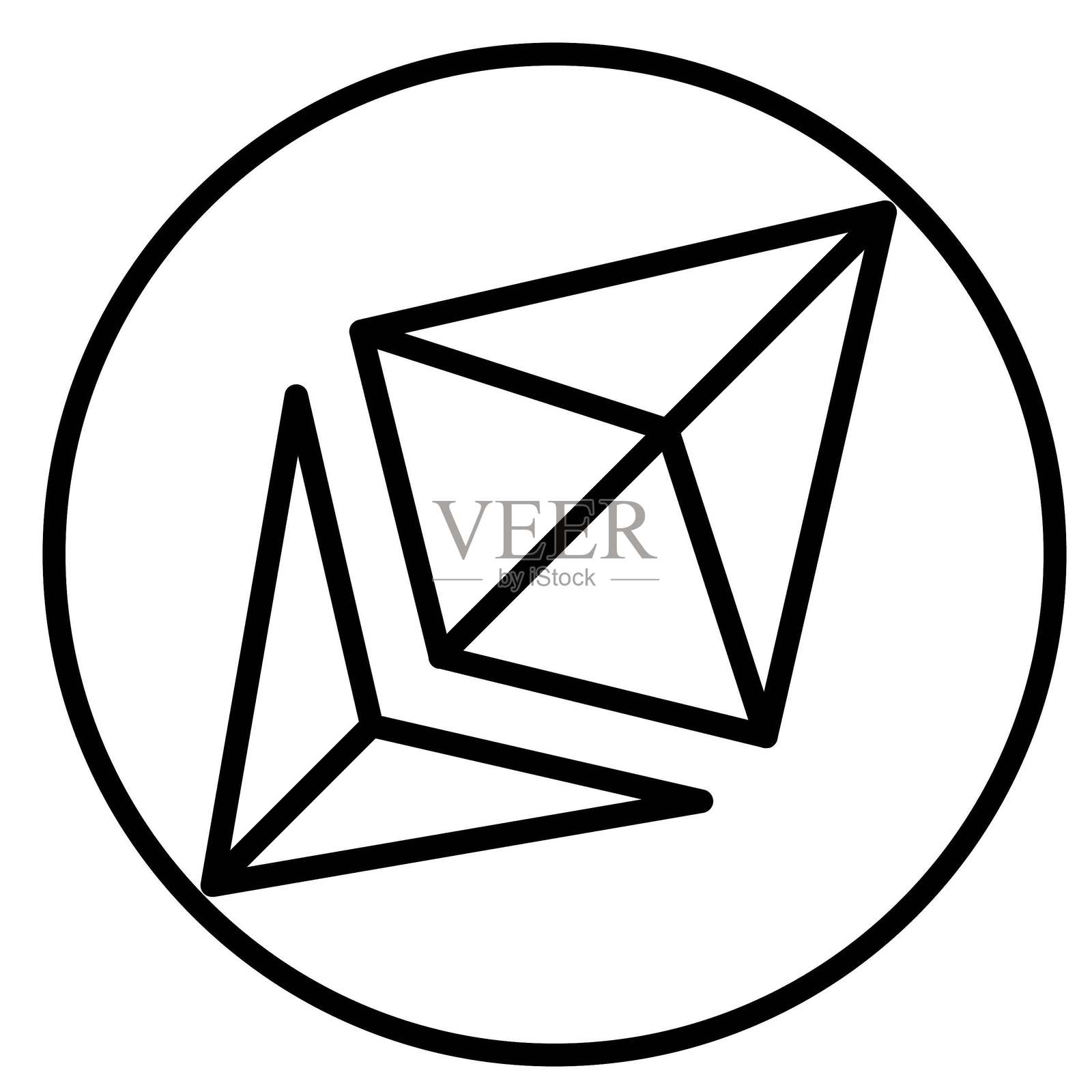 矢量设计 缥缈矢量设计图标风格插画图片素材