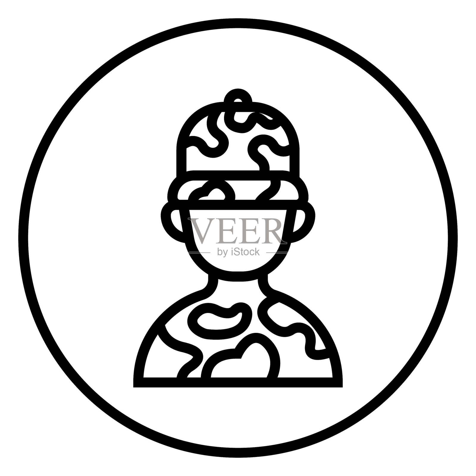 矢量迷彩设计矢量图标风格插画图片素材