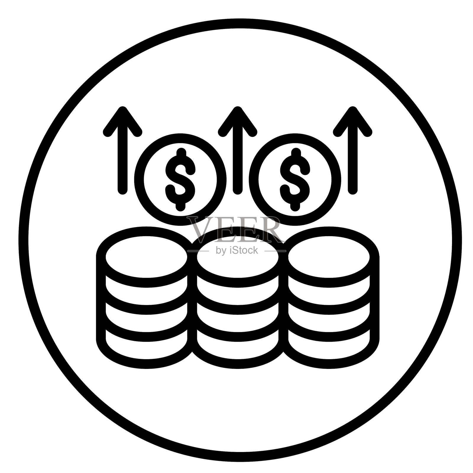 矢量图收入矢量图图标风格插画图片素材