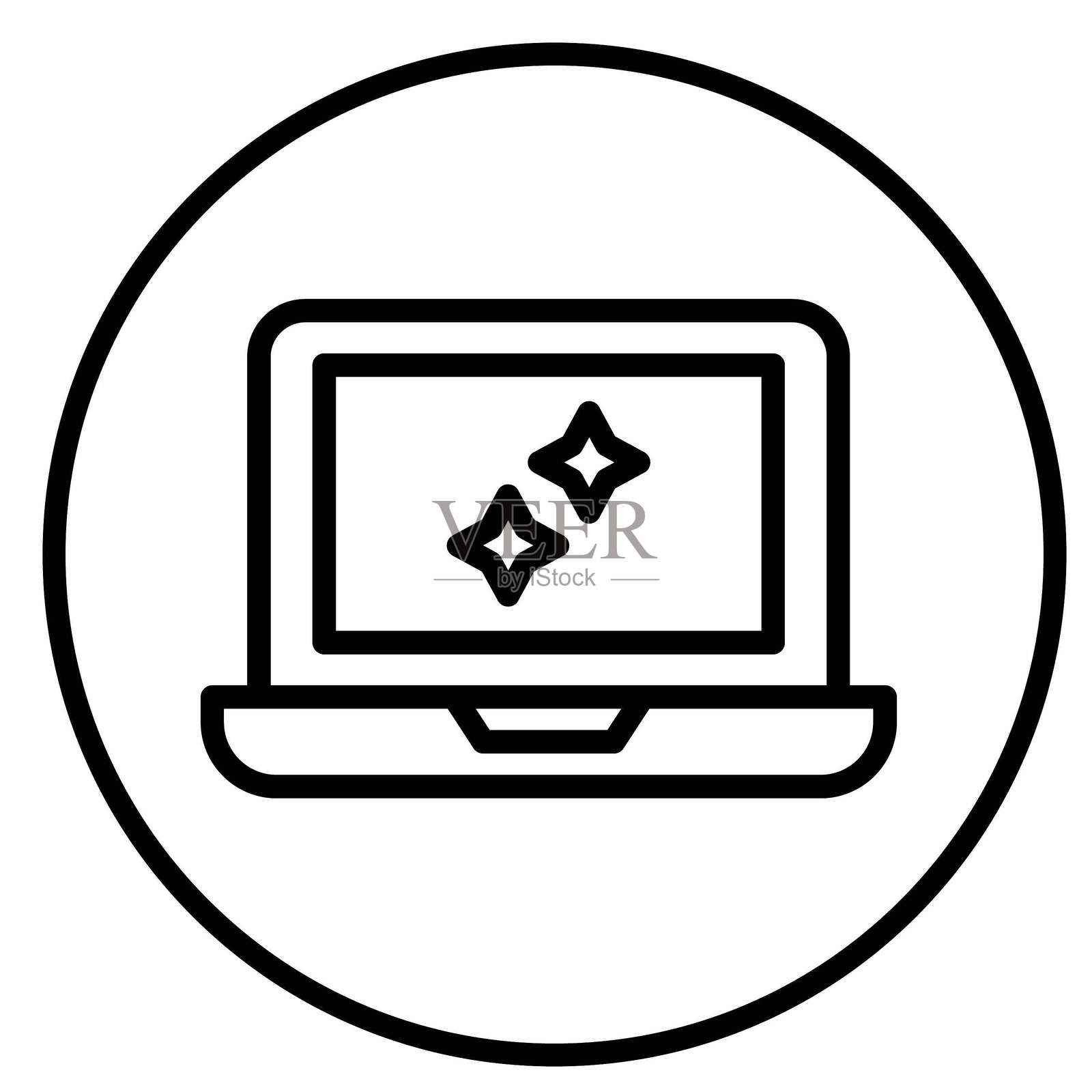 矢量设计笔记本矢量设计图标风格插画图片素材