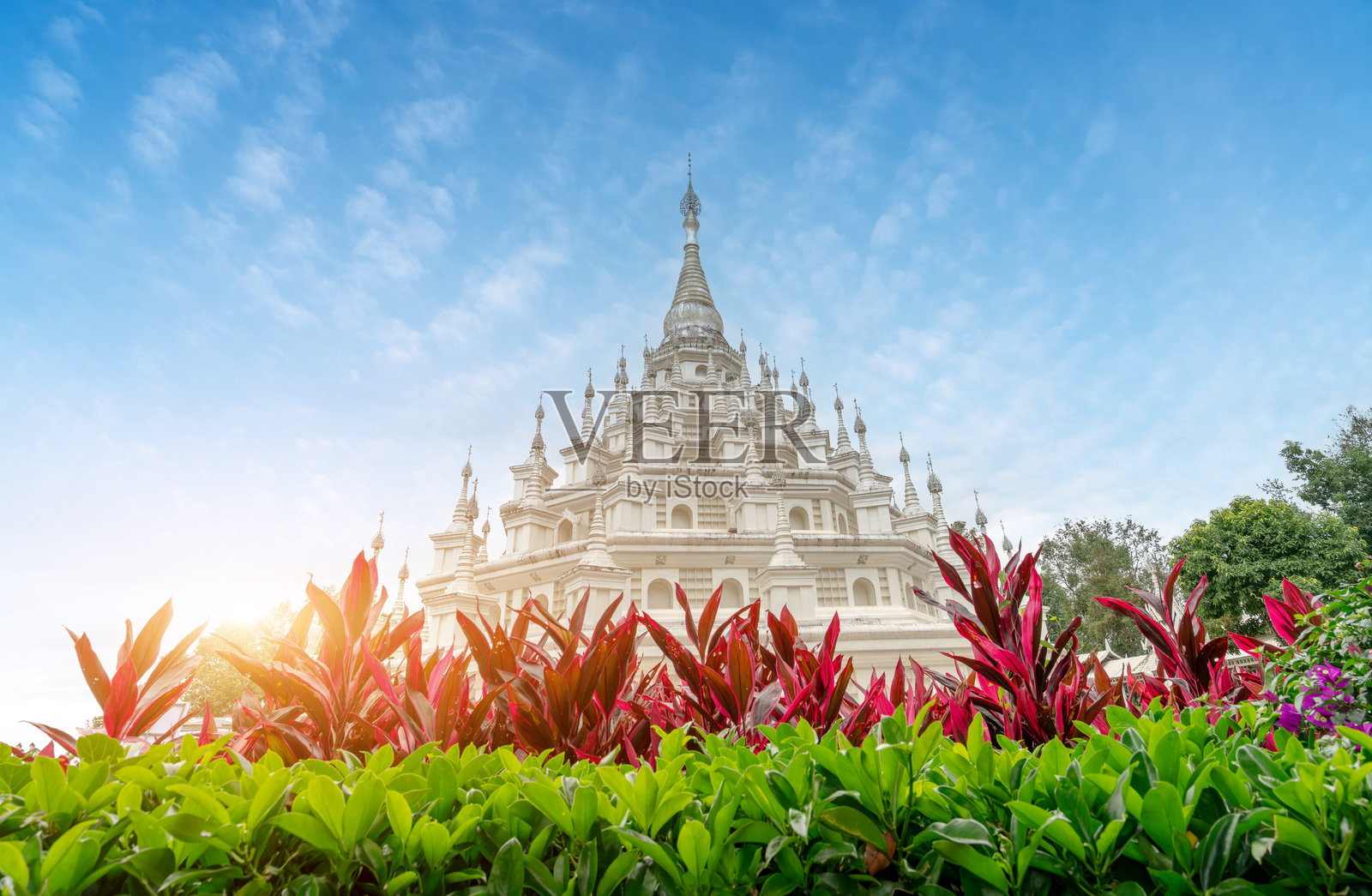 梦幻大金塔照片摄影图片