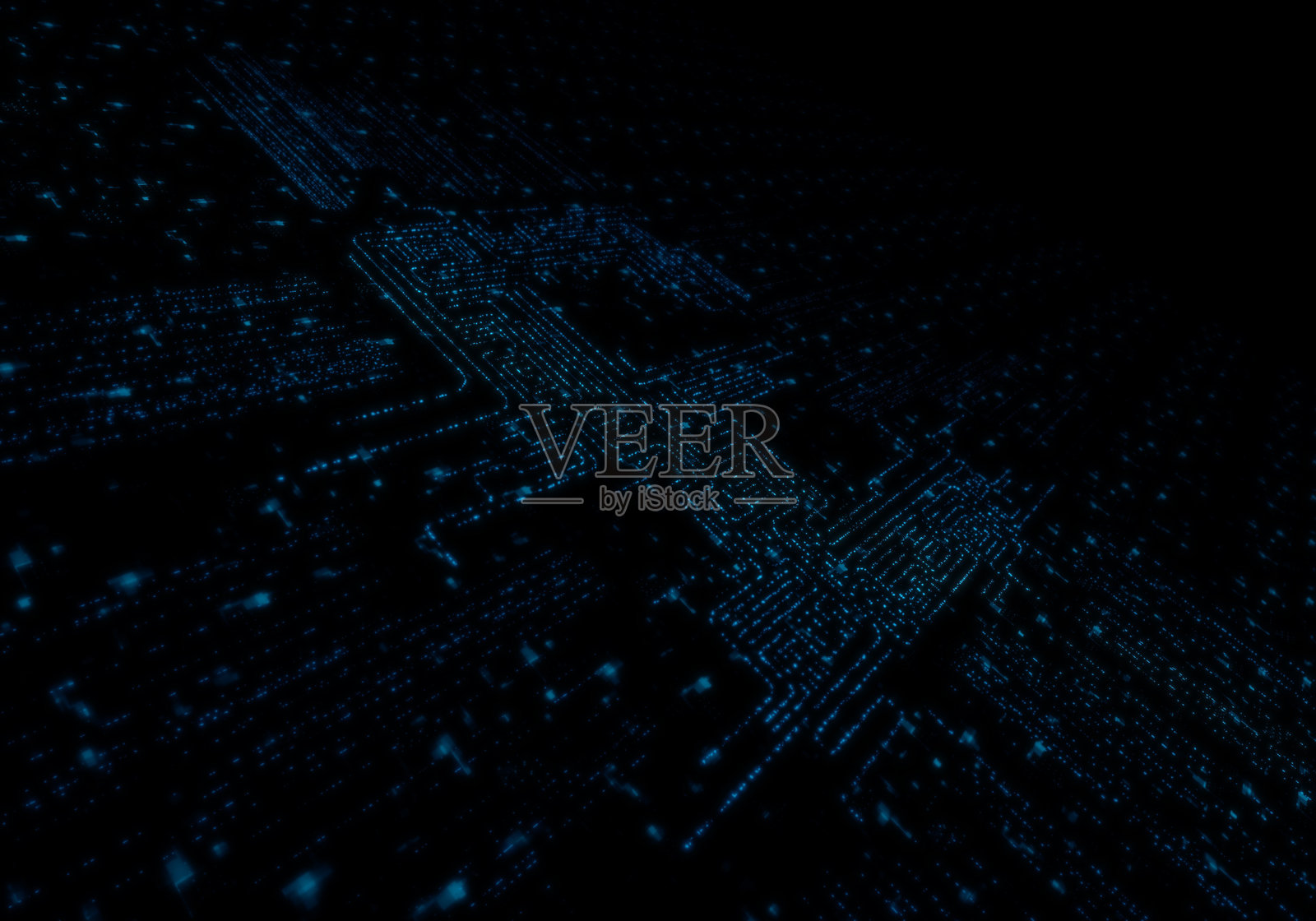 电子金融科技电路数据传输英镑货币符号照片摄影图片