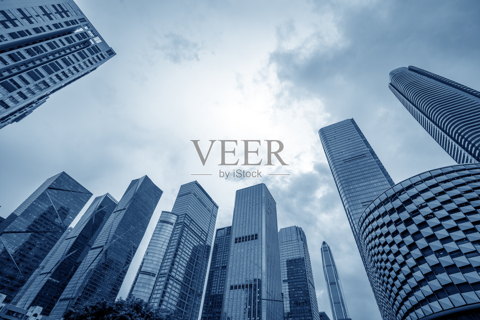 中国深圳的摩天大楼照片摄影图片