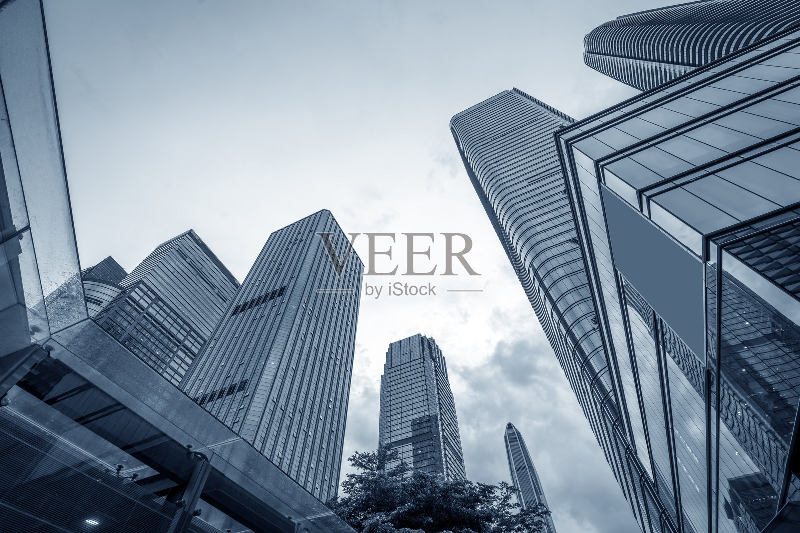 中国深圳的摩天大楼照片摄影图片