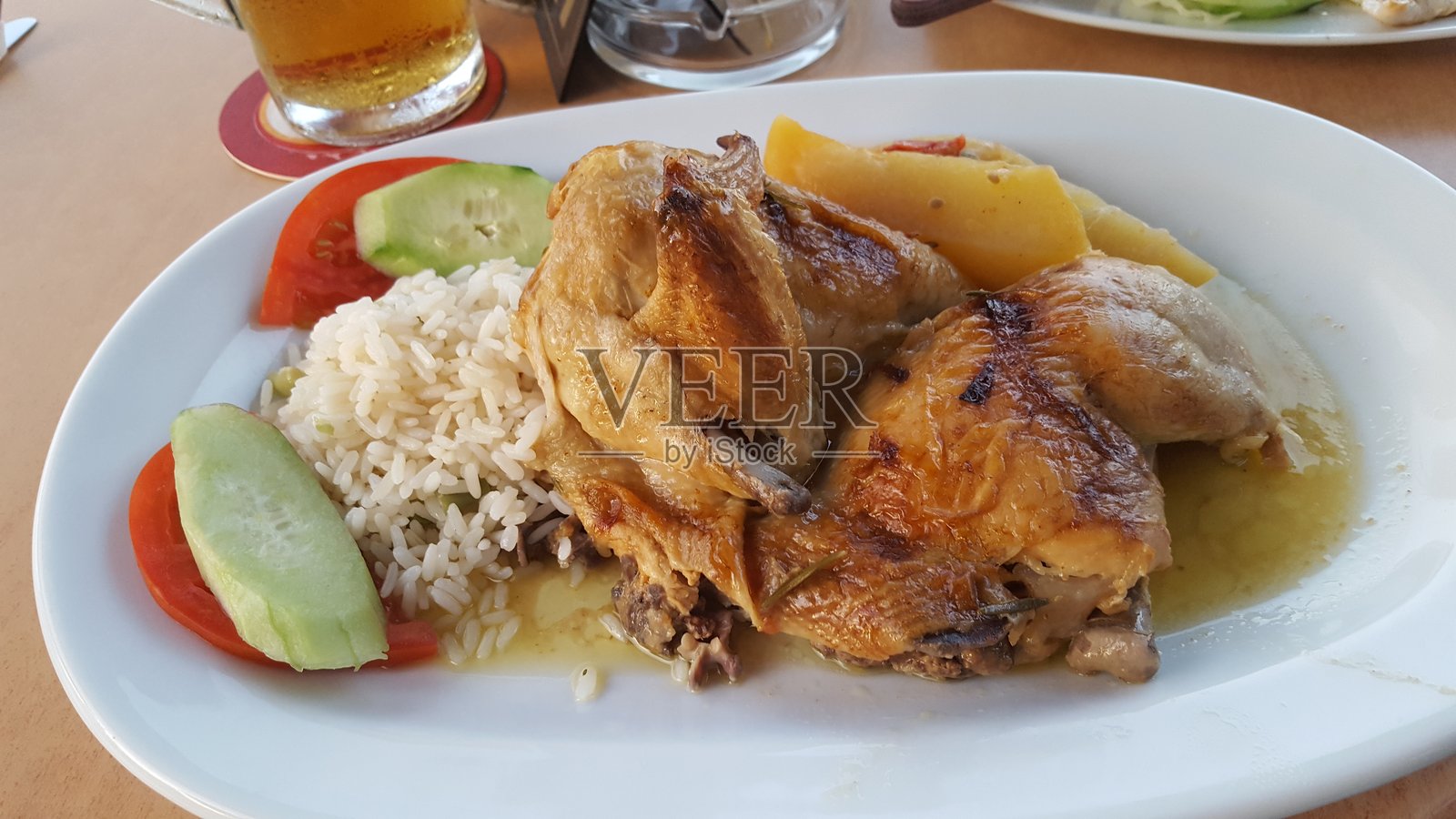 圣诞节，家庭时光，传统食物，节日照片摄影图片