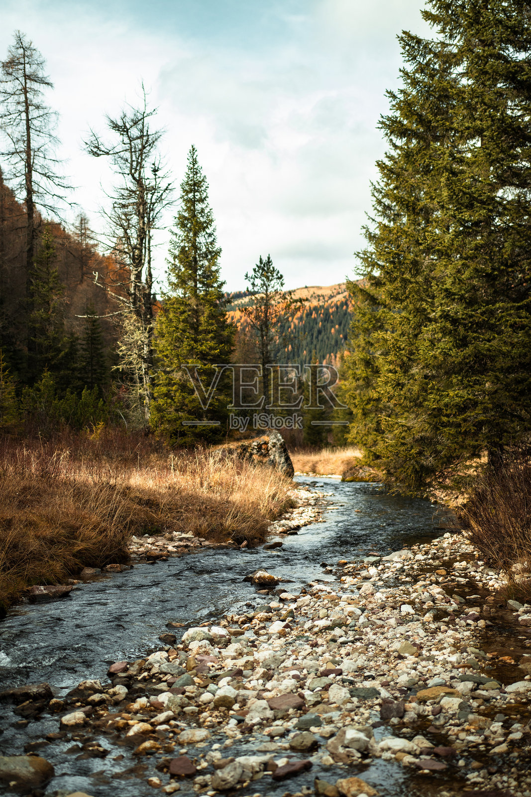 秋季多洛米蒂的绝美风光照片摄影图片