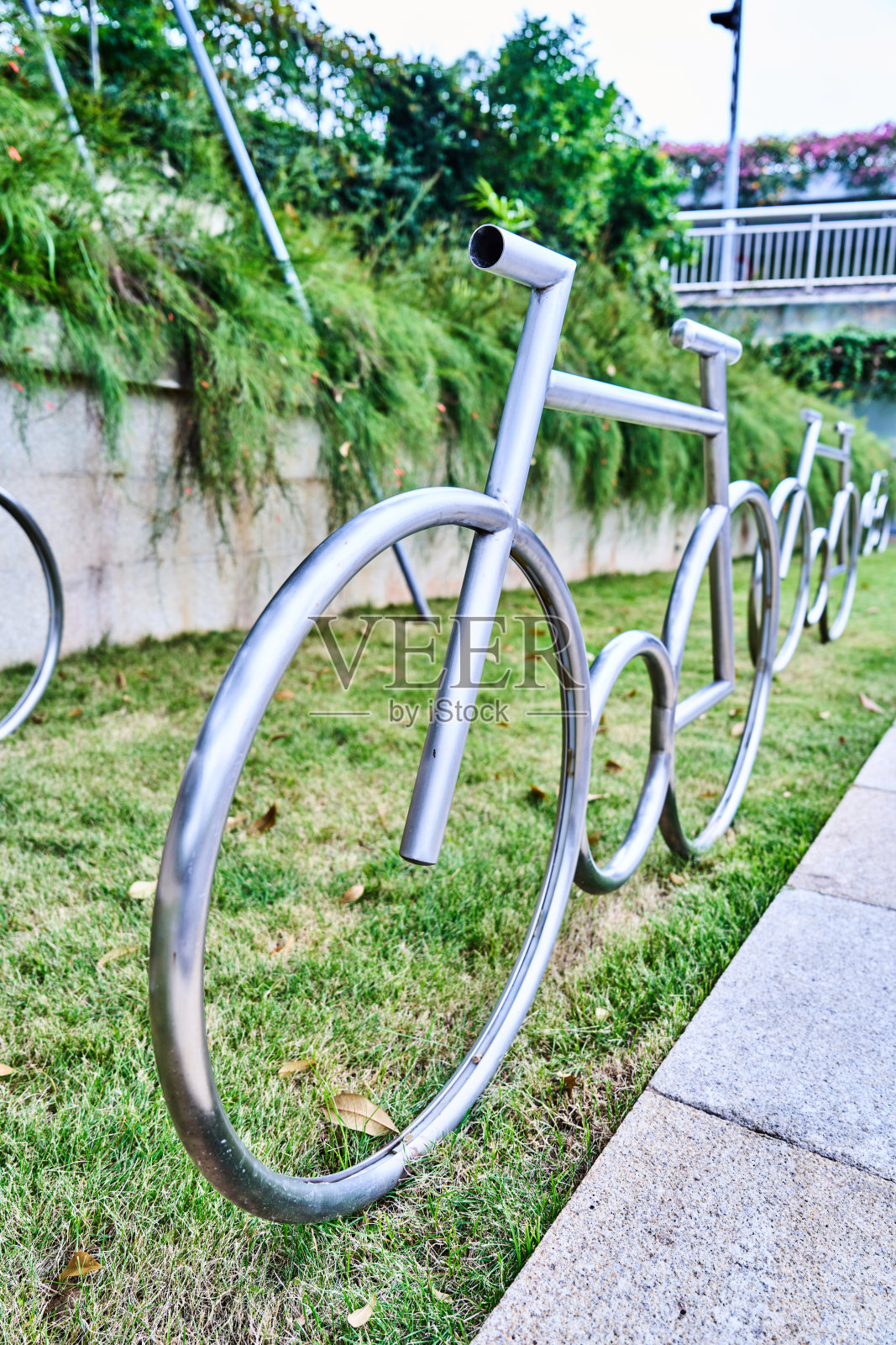 金属模型自行车照片摄影图片