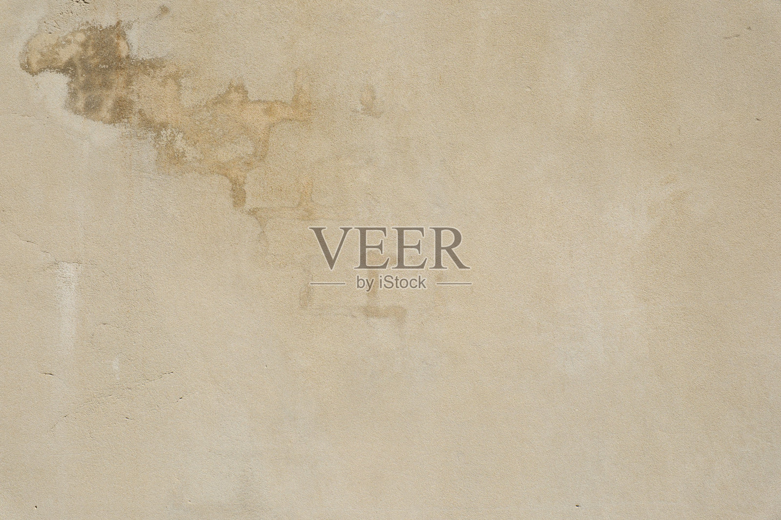 褪色的米黄色墙壁背景照片摄影图片