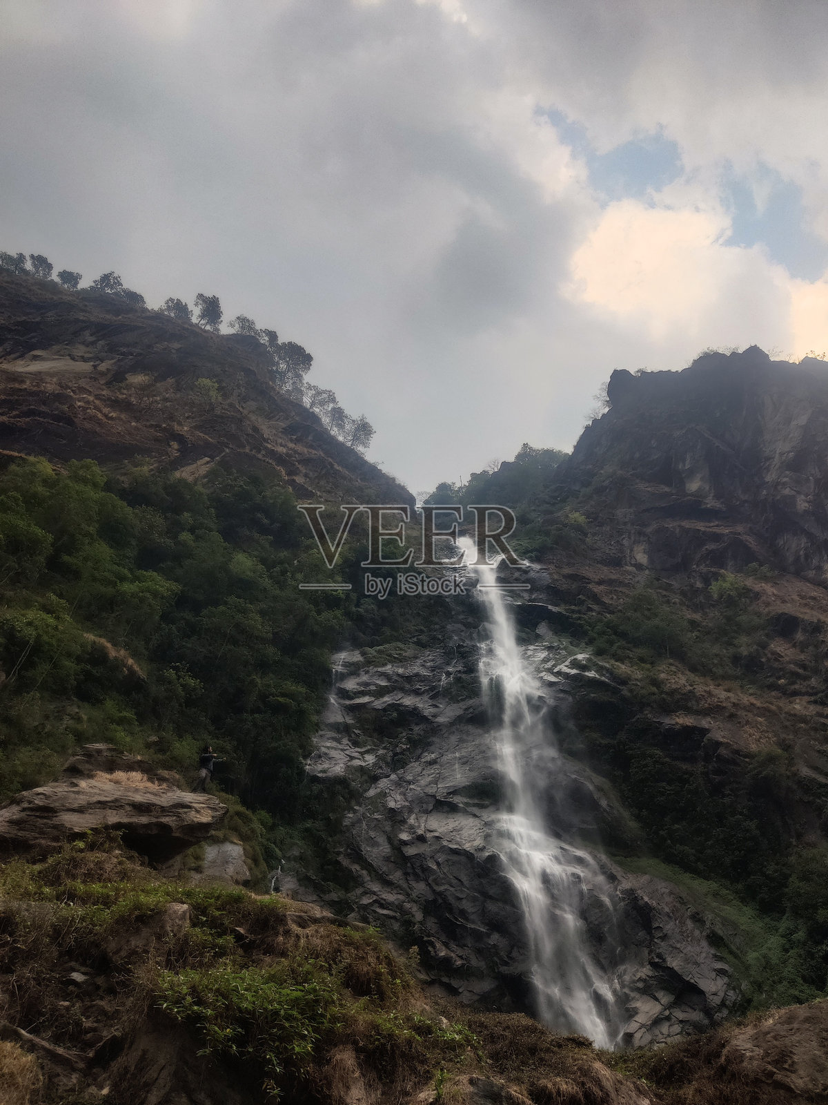 瀑布照片摄影图片