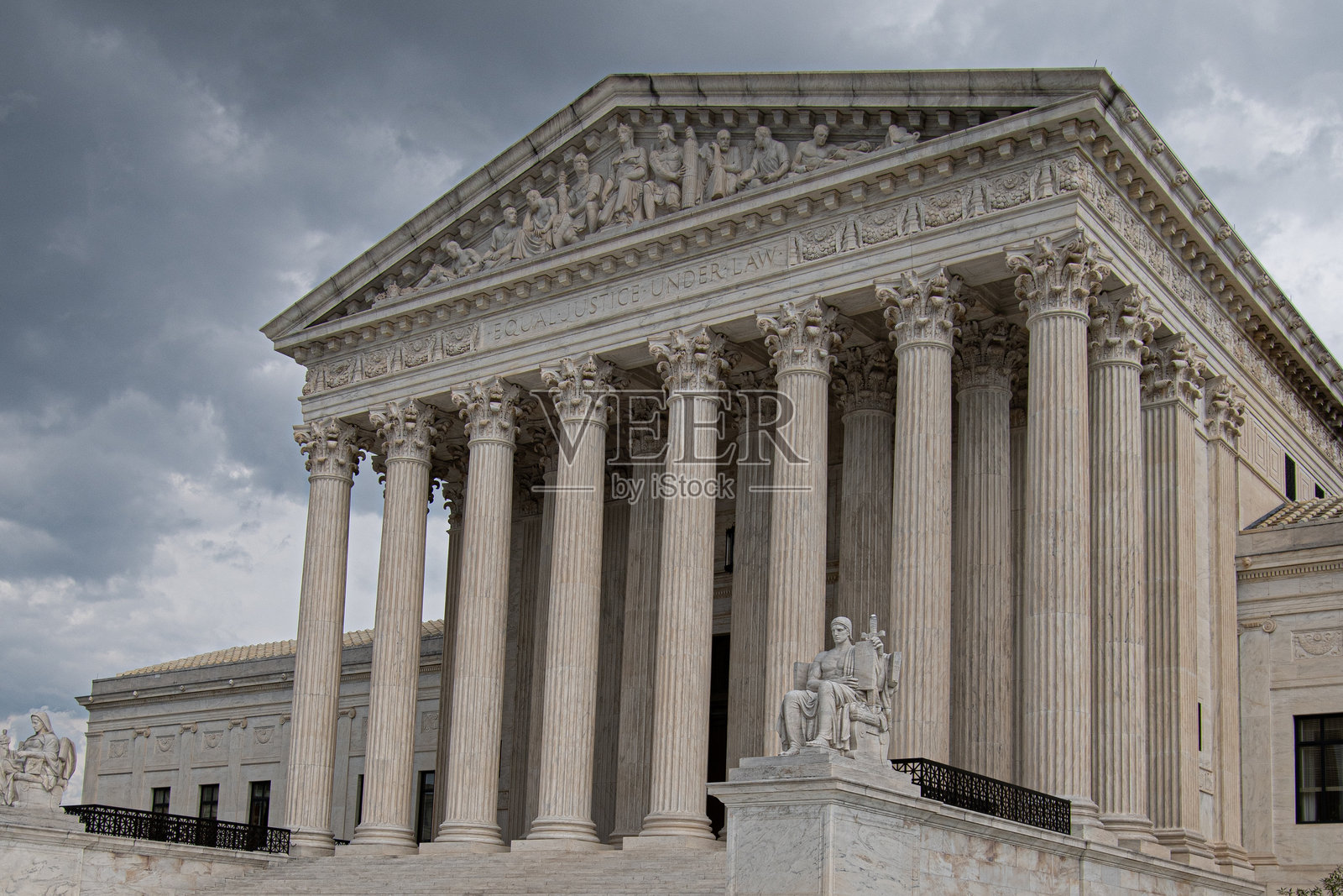美国最高法院——罗诉韦德案照片摄影图片