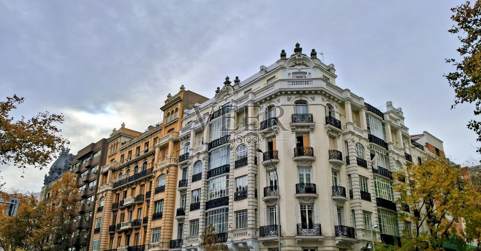 首都中心的建筑照片摄影图片