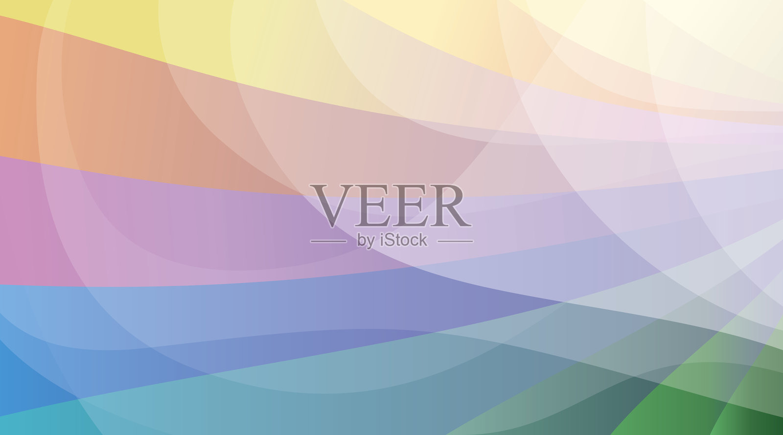 抽象的波浪背景插画图片素材