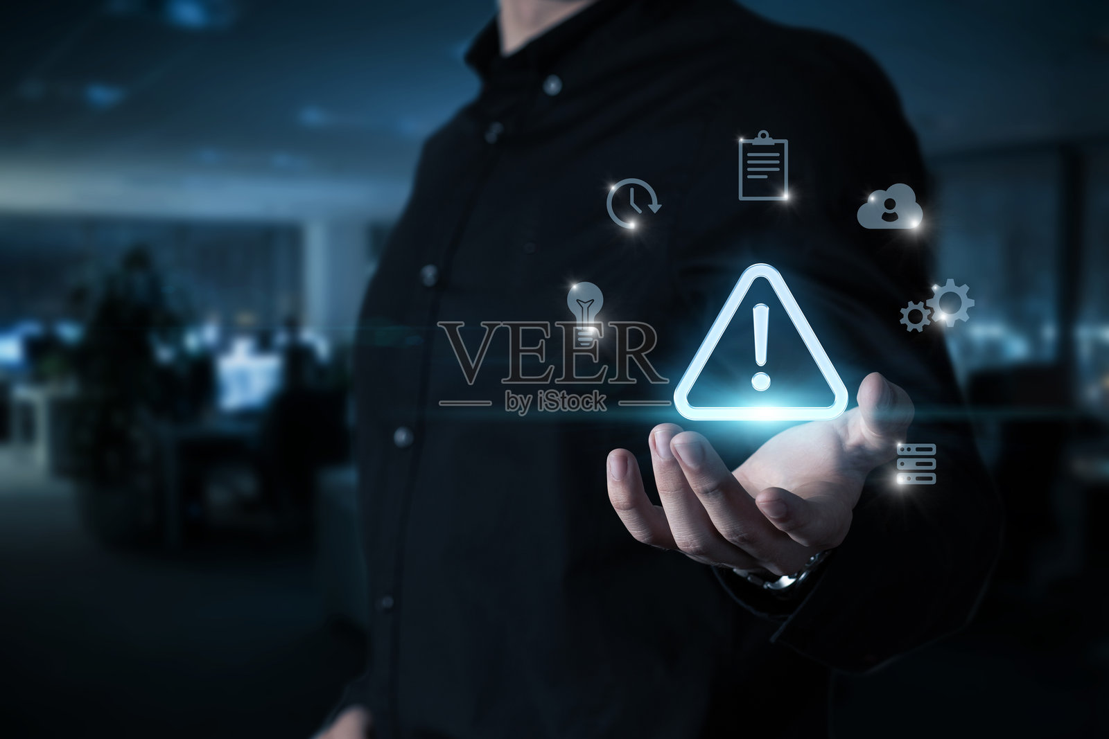 数字警示图标照片摄影图片