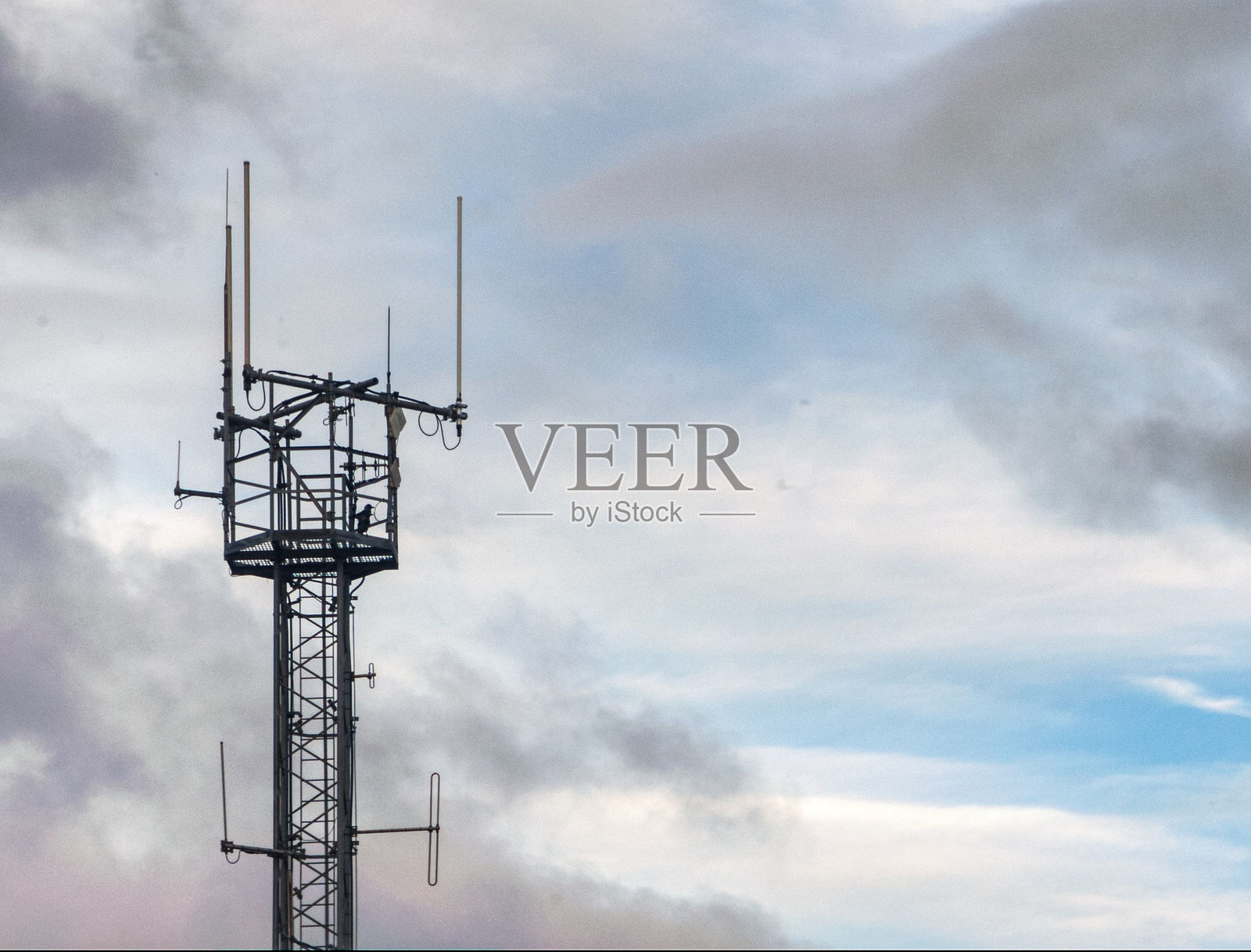 手机信号塔照片摄影图片