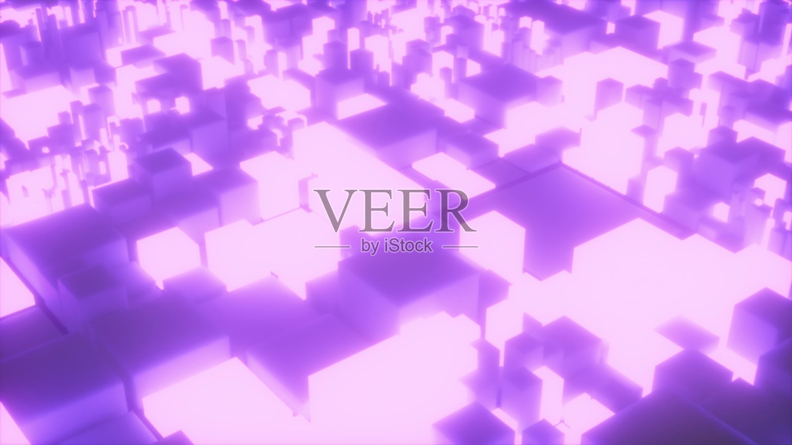 抽象科技，包含立方体和辐射照片摄影图片