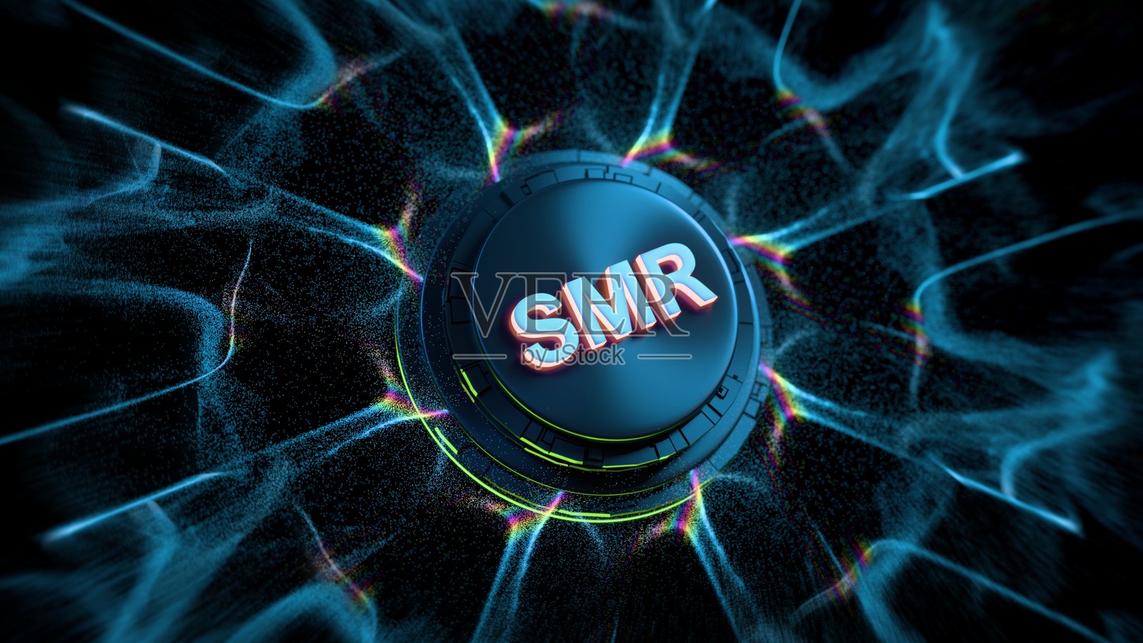 小型模块化核反应堆概念照片摄影图片