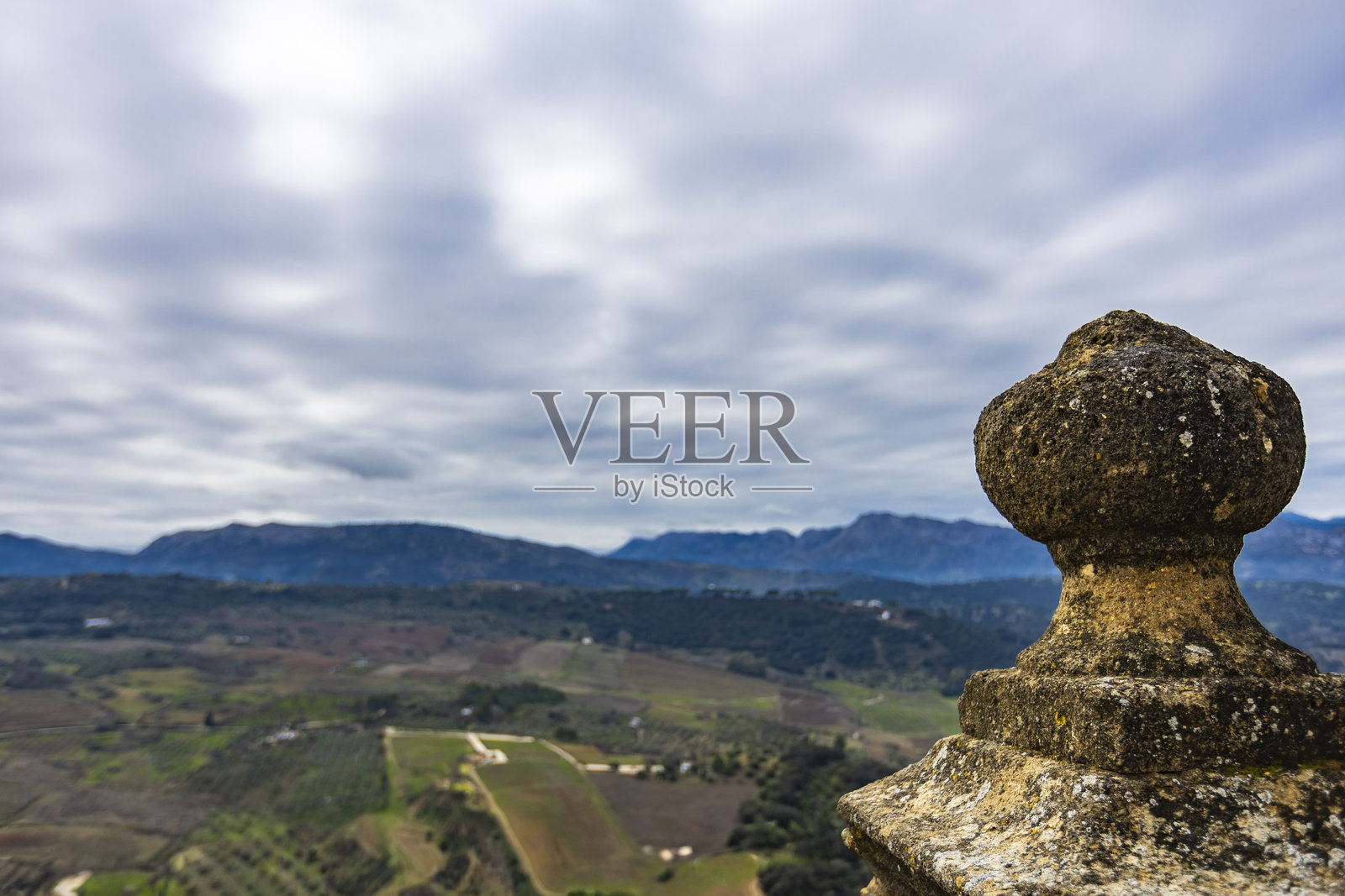 探索隆达历史观景台的绝美景色照片摄影图片