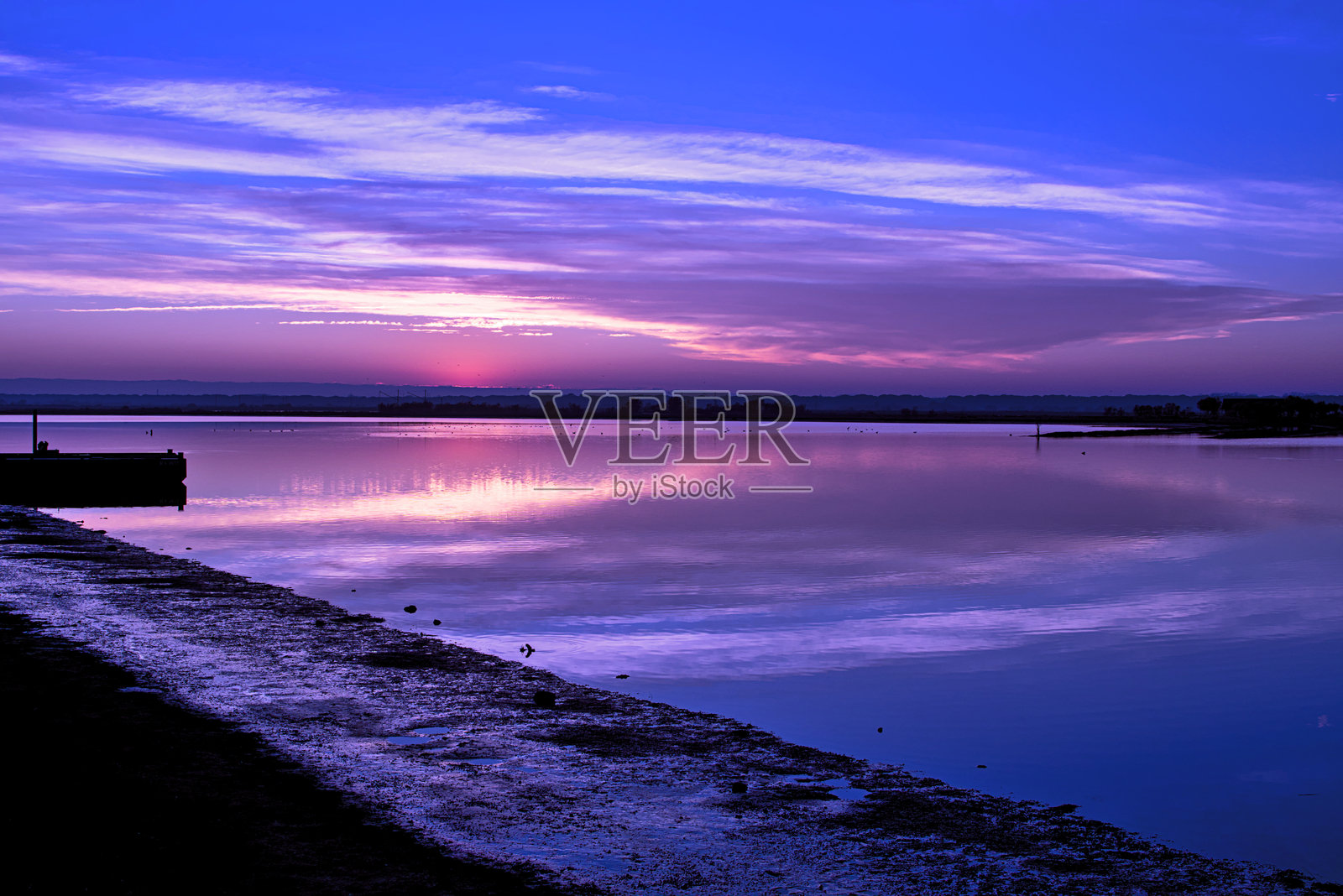 意大利罗马 Marina 的日落照片摄影图片
