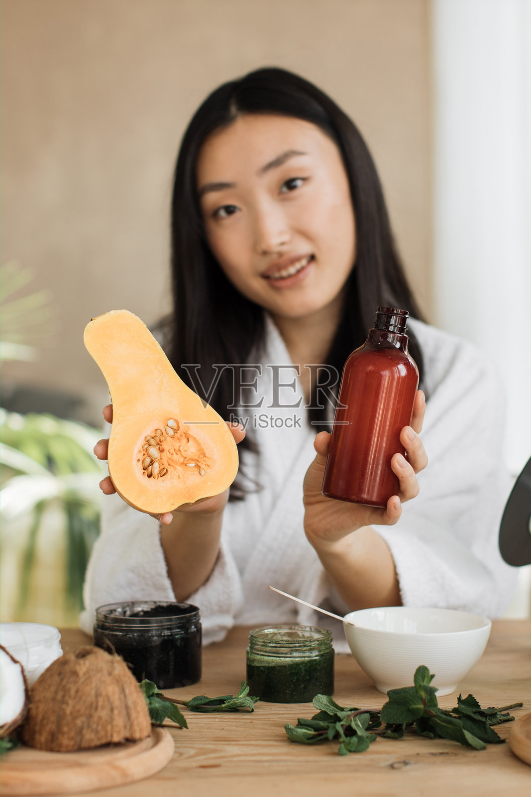 天然护肤成分照片摄影图片