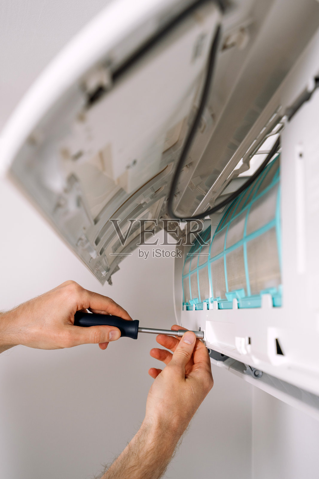 专业公寓空调维修服务照片摄影图片