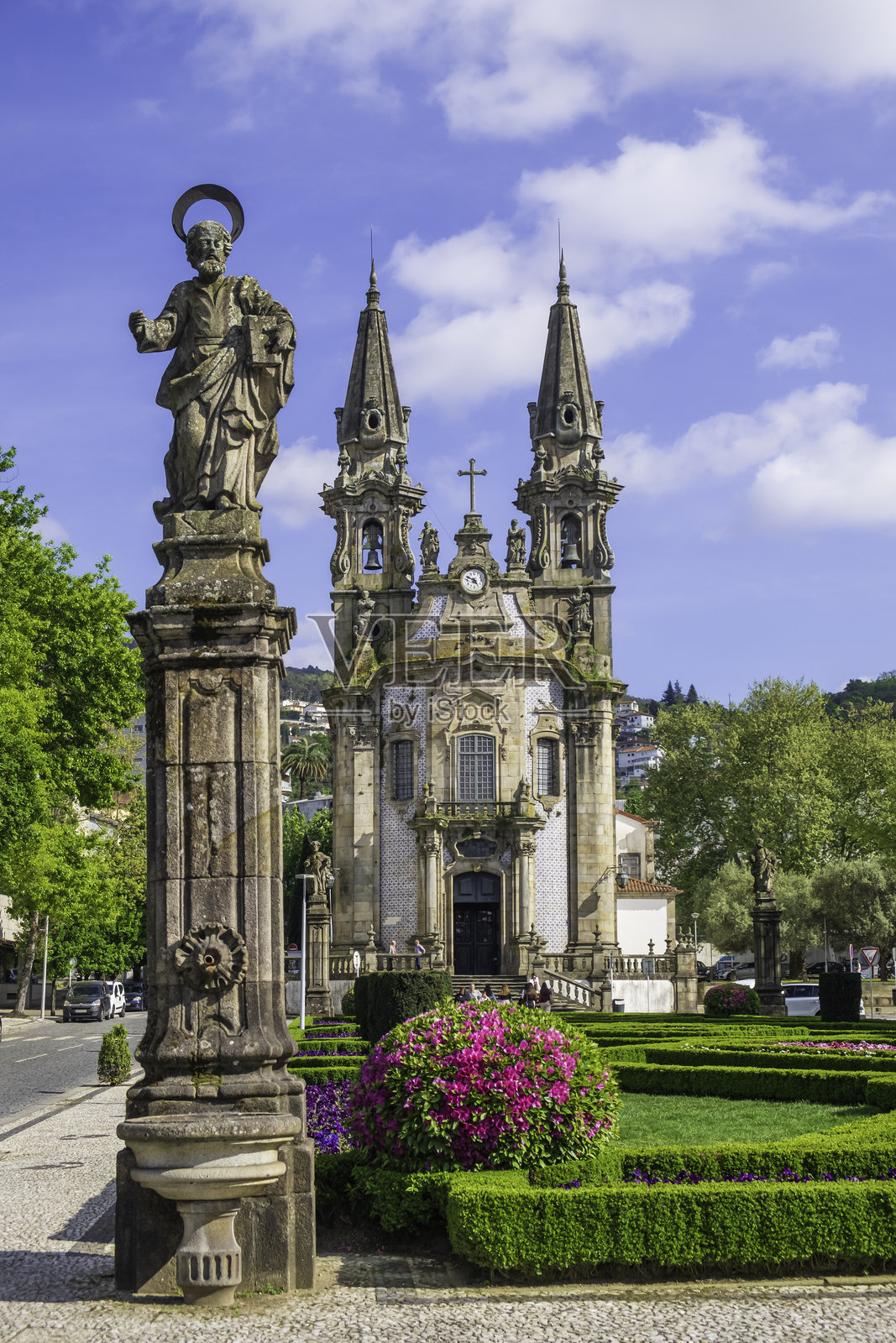 葡萄牙吉马良斯圣帕索斯教堂照片摄影图片