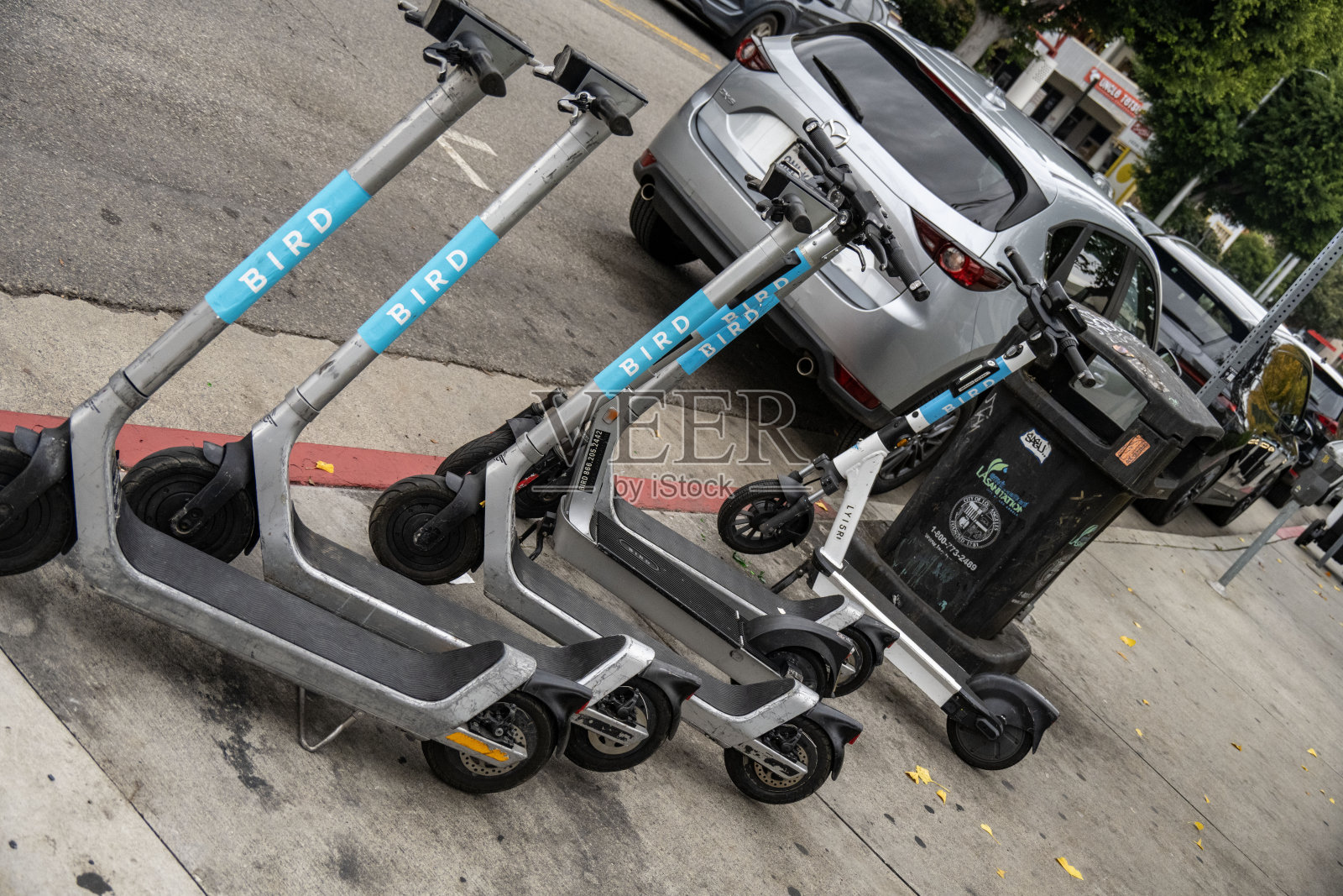 租赁滑板车照片摄影图片