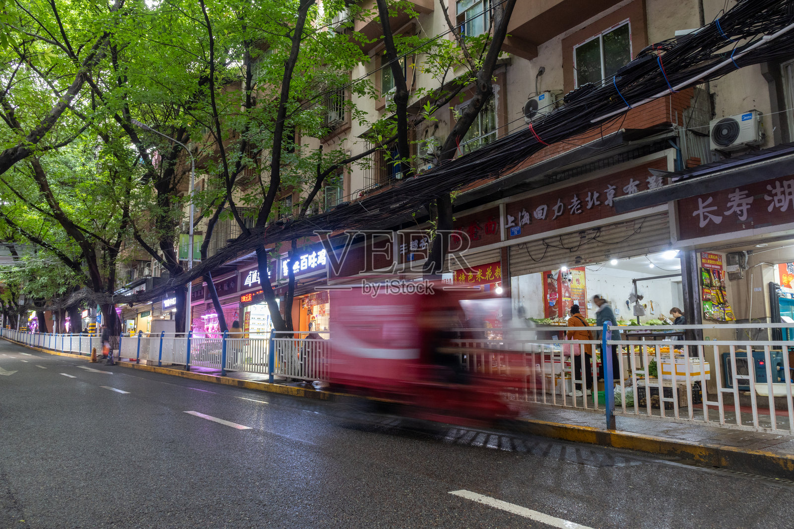 中国重庆市寸滩老旧居民区的景观照片摄影图片