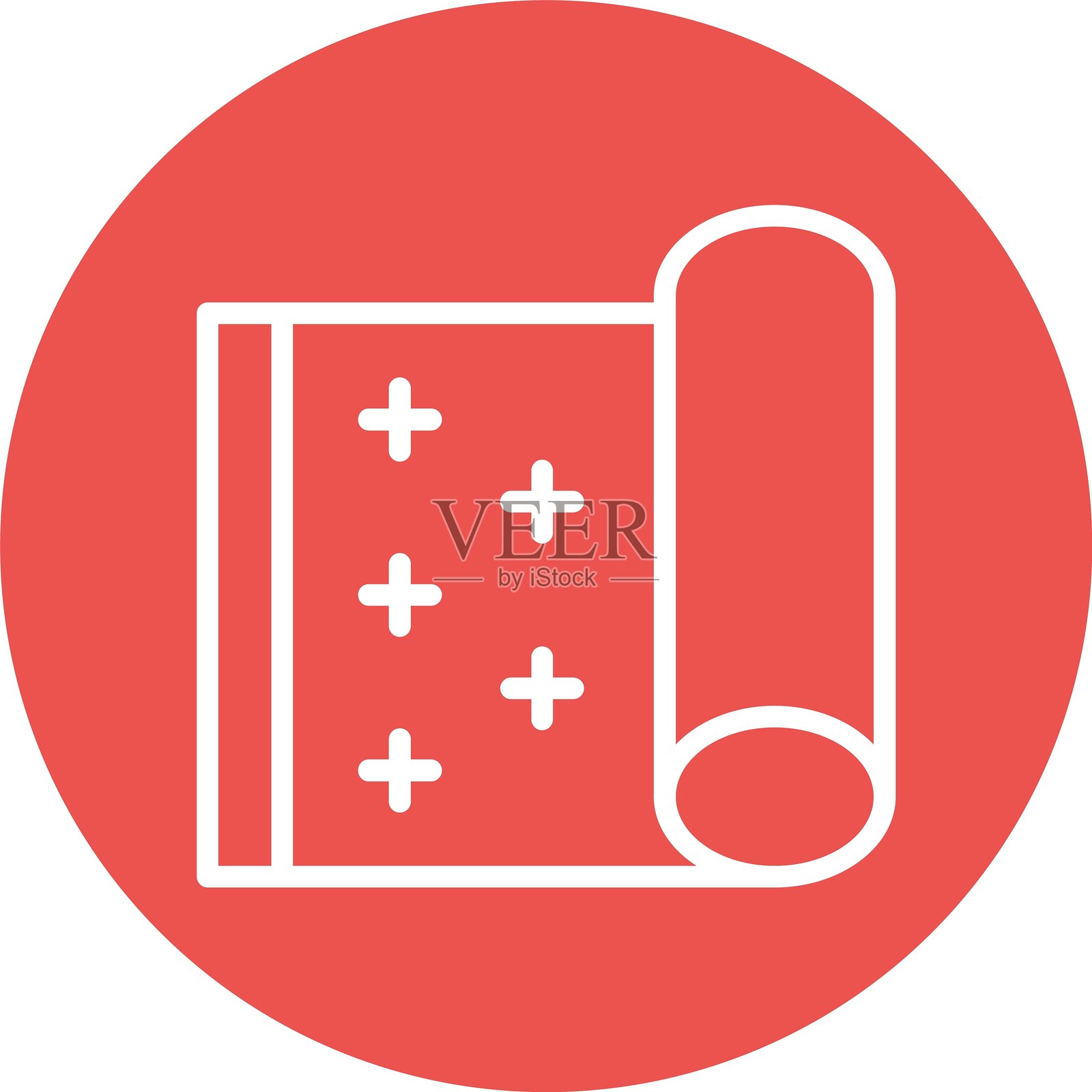 彩色圆圈线条壁纸插画图片素材