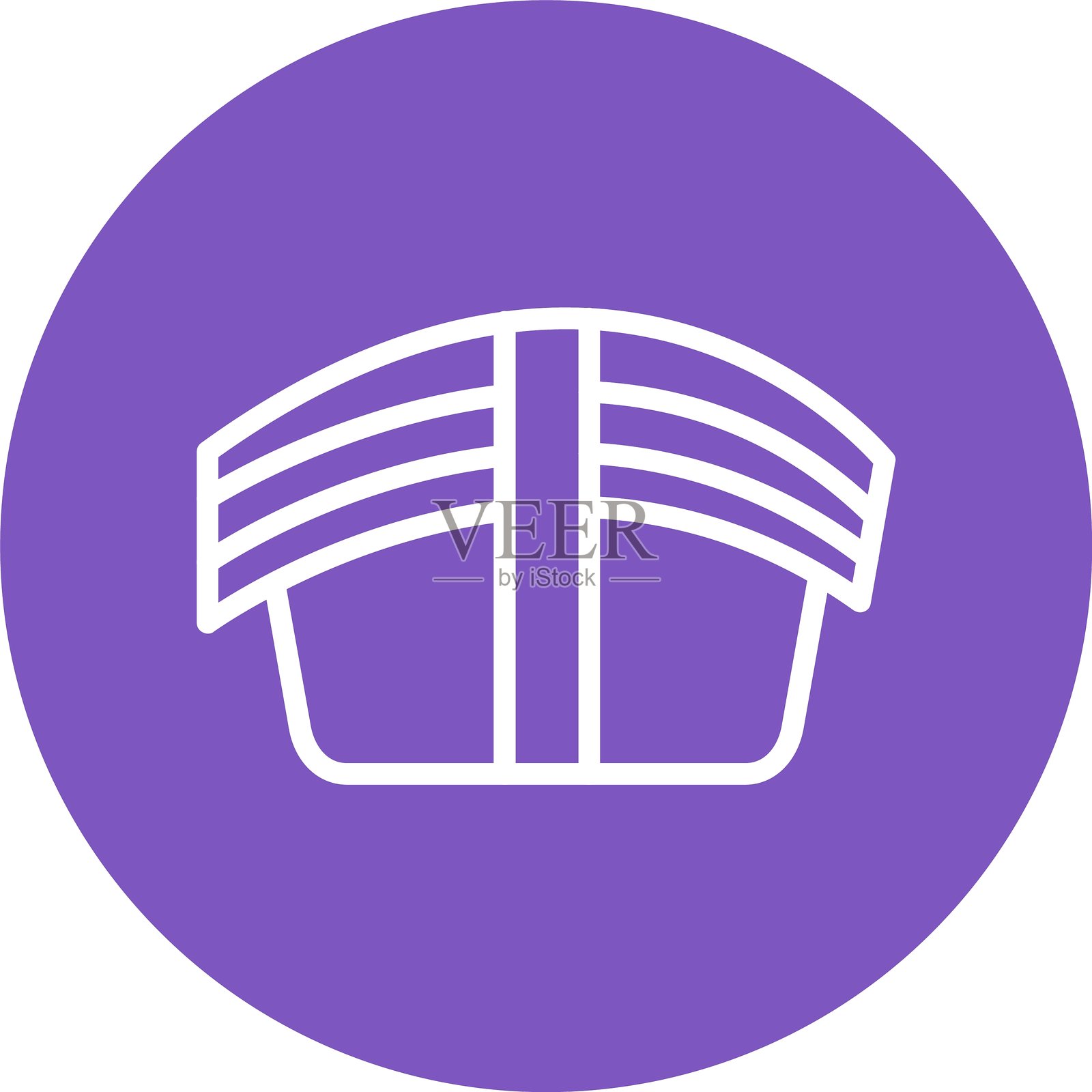 彩色圆环插画图片素材